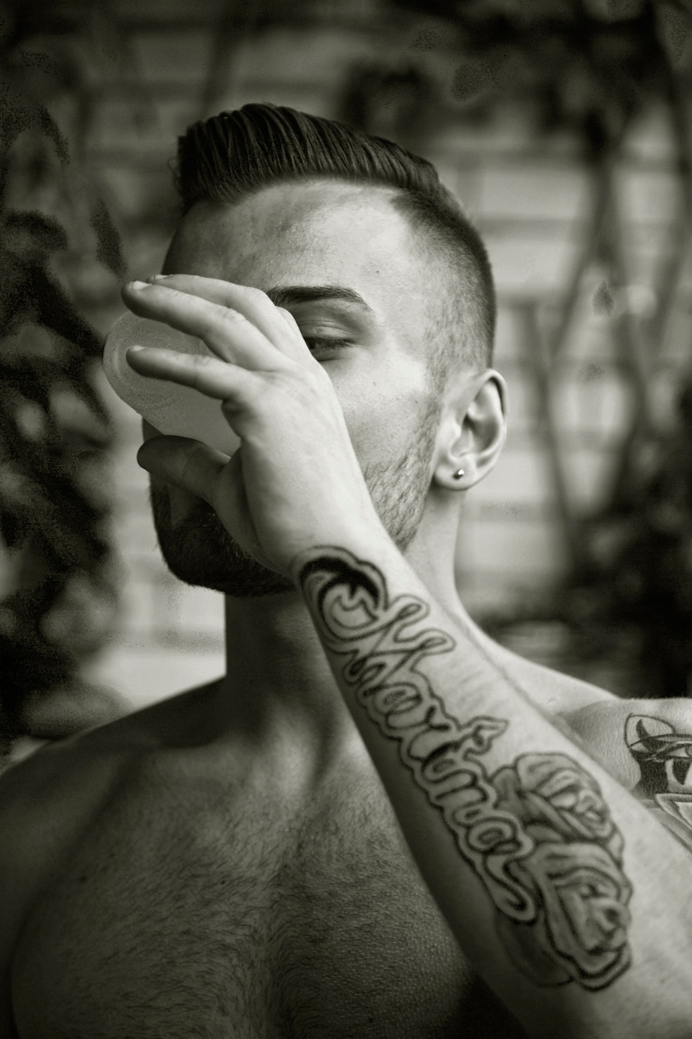 Nikon Df sample photo. Tattoo photography
