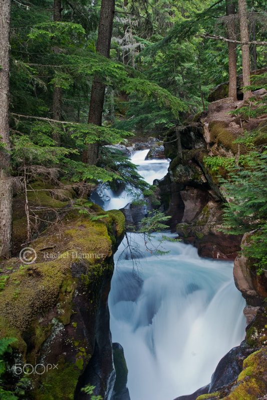 AF Zoom-Nikkor 28-80mm f/3.5-5.6D sample photo. Avalanche creek photography