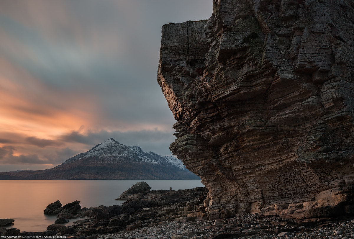 Sony a99 II sample photo. Elgol on the sunset photography