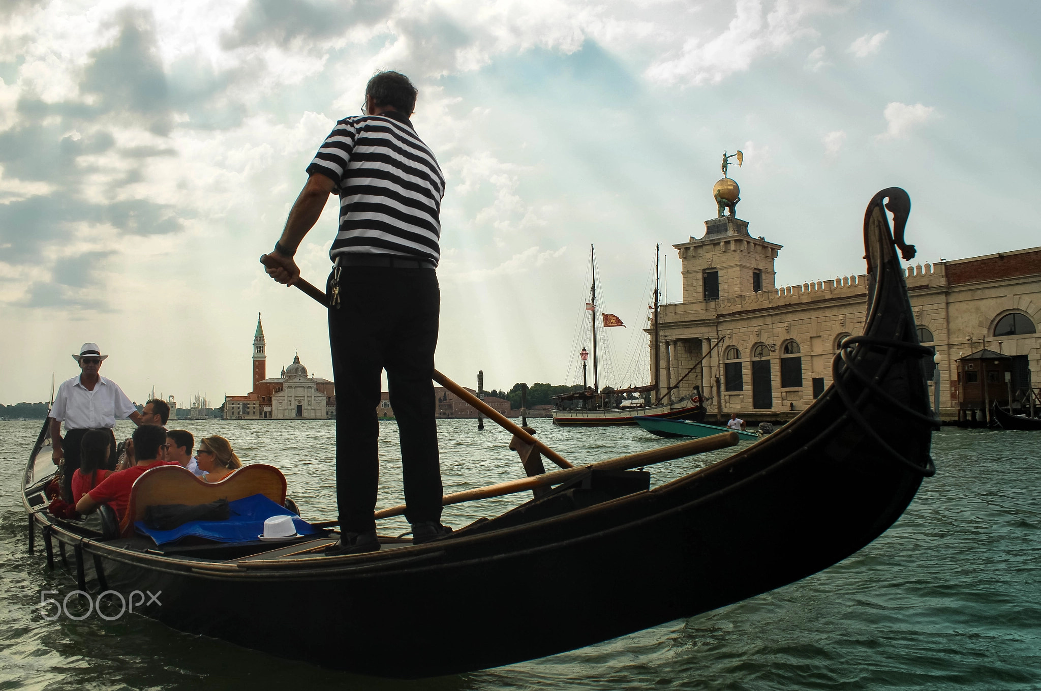 The Gondolier, by Mauricio Barbiani