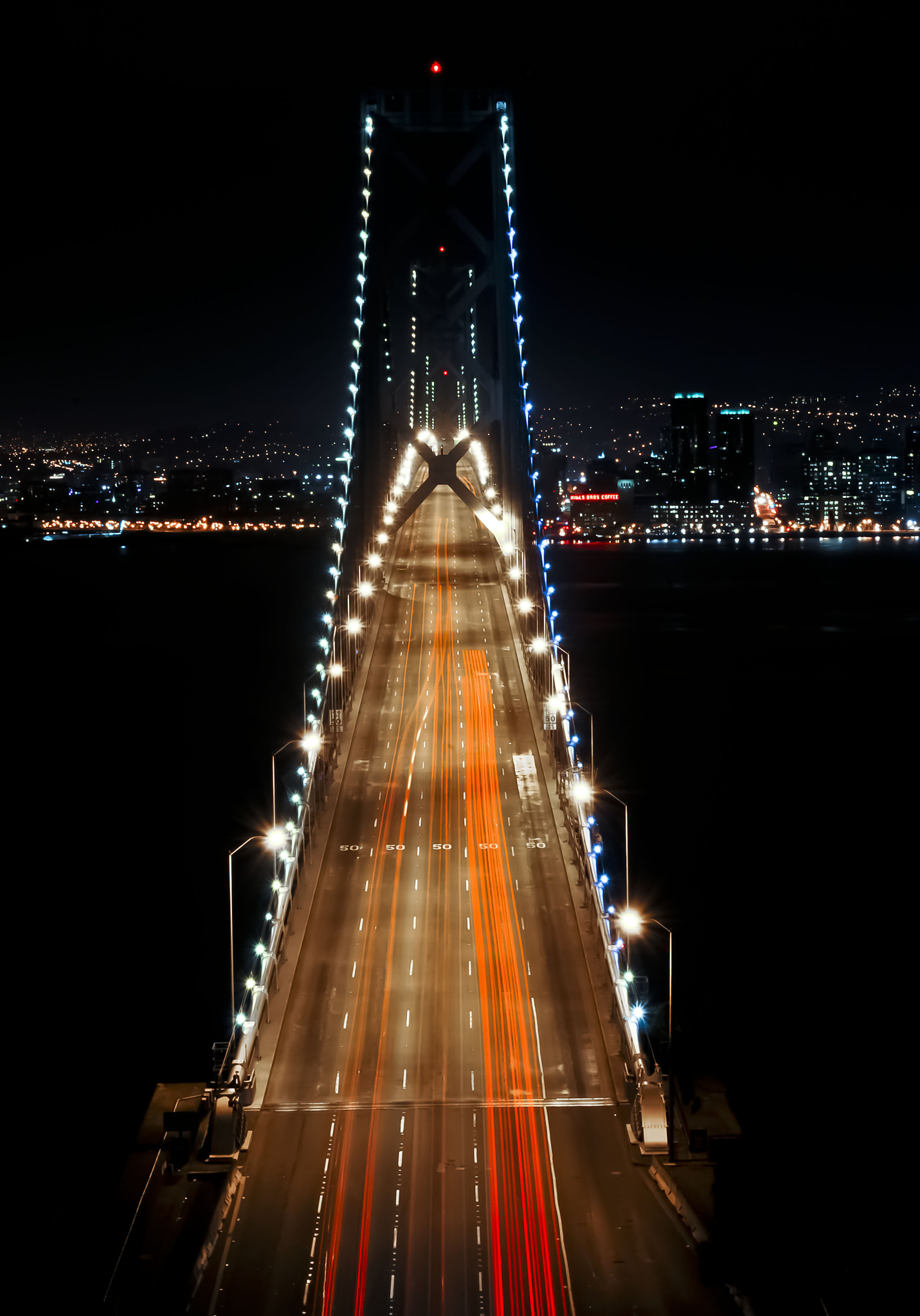 Nikon D300S sample photo. Night lights photography