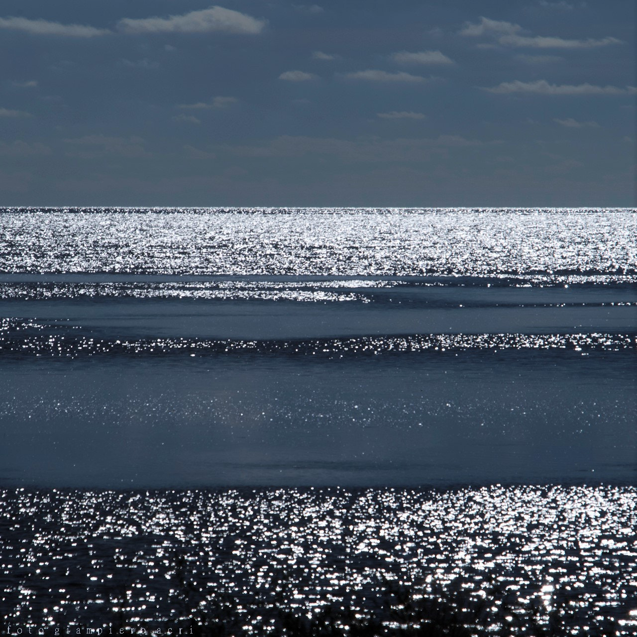smc PENTAX-F 35-105mm F4-5.6 sample photo. Dazzling reflections of the sun on the lagoon photography
