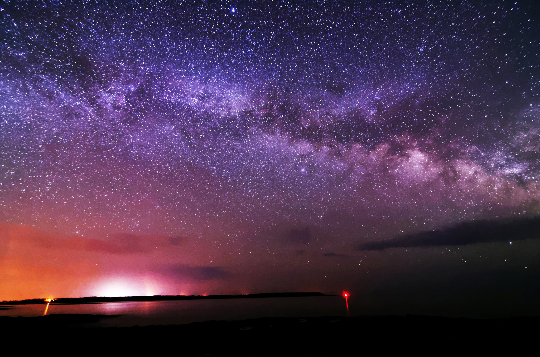 Nikon D7000 + Tamron SP 35mm F1.8 Di VC USD sample photo. Milky way from acadia national park photography