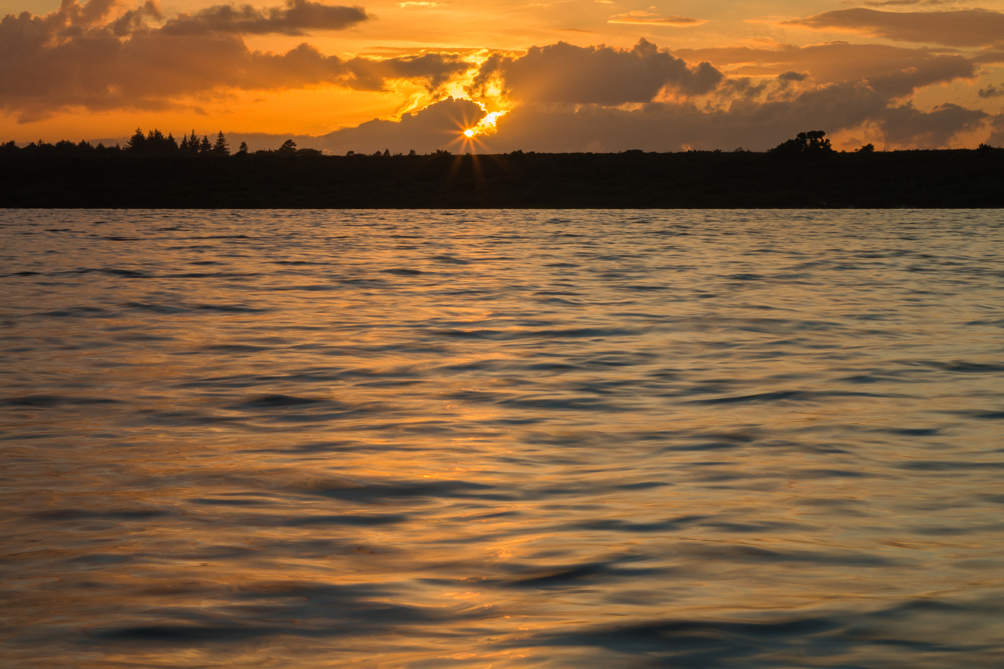 Canon EF 28-90mm f/4-5.6 USM sample photo. Hatchet at sunset photography