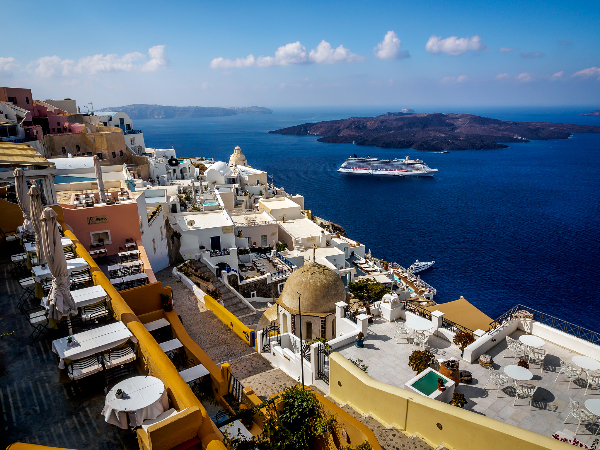 Olympus OM-D E-M10 + OLYMPUS M.12-50mm F3.5-6.3 sample photo. Santorini - 02 photography