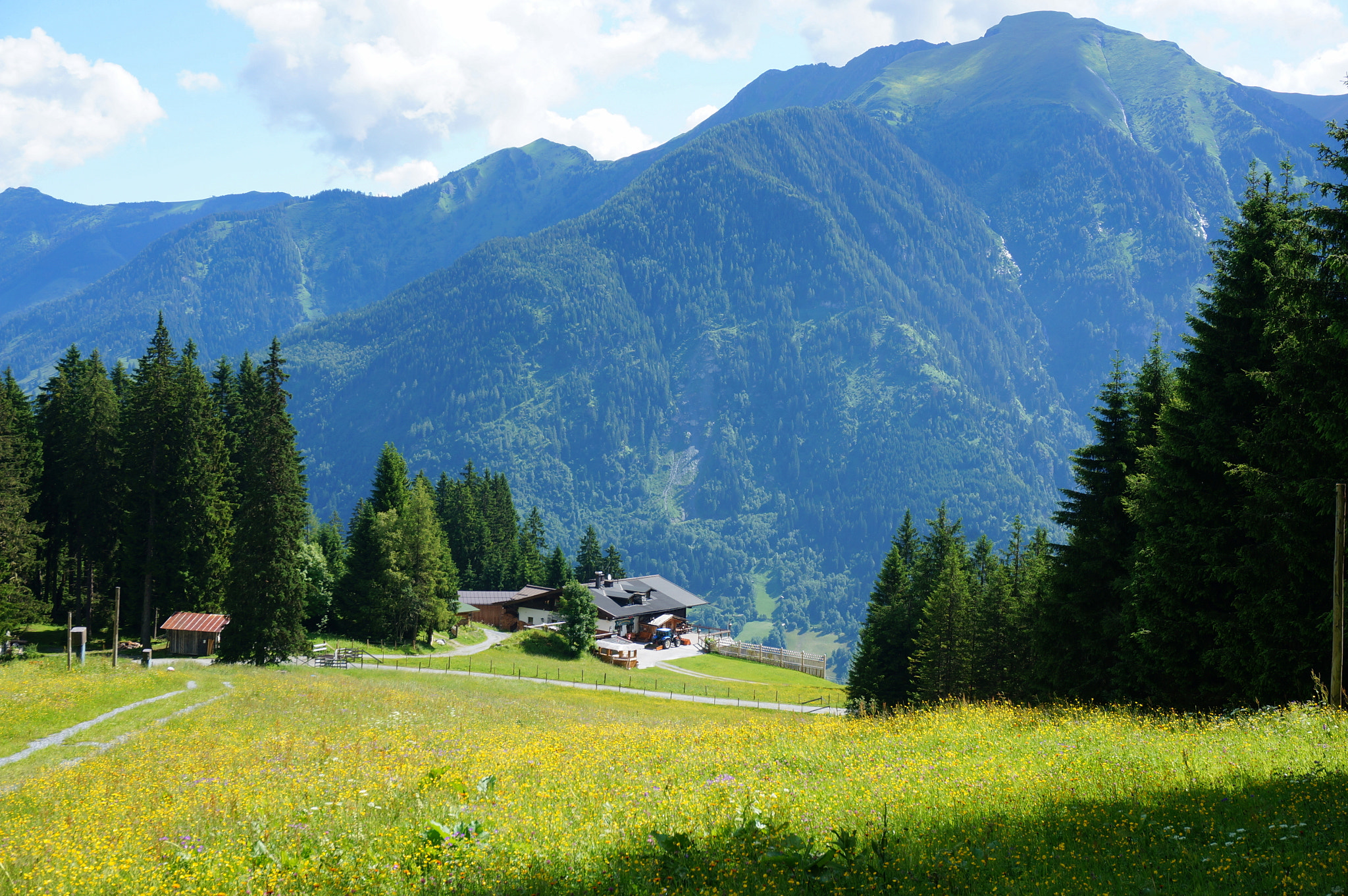 Sony Alpha NEX-5R + Sony E 18-50mm F4-5.6 sample photo. The beauty of the alps photography