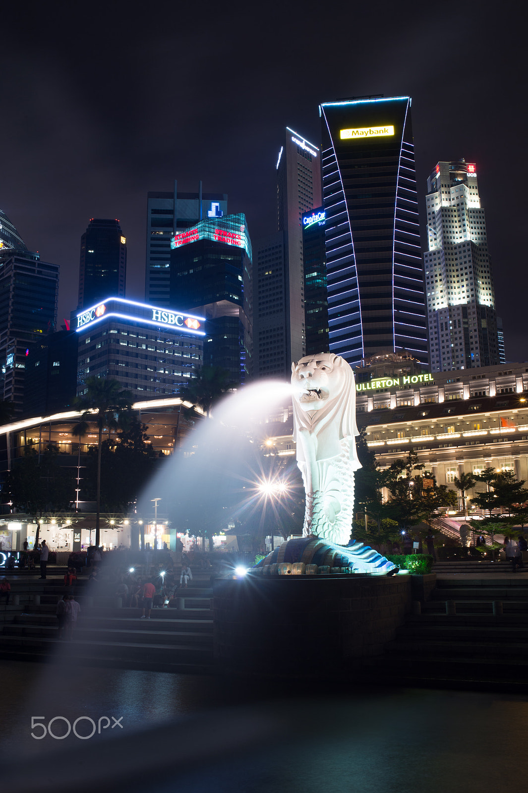 Nikon D4S + Nikon AF-S Nikkor 35mm F1.8G ED sample photo. Singapore-jun 14, 2015: singapore city urban view with 8.5m-tall photography