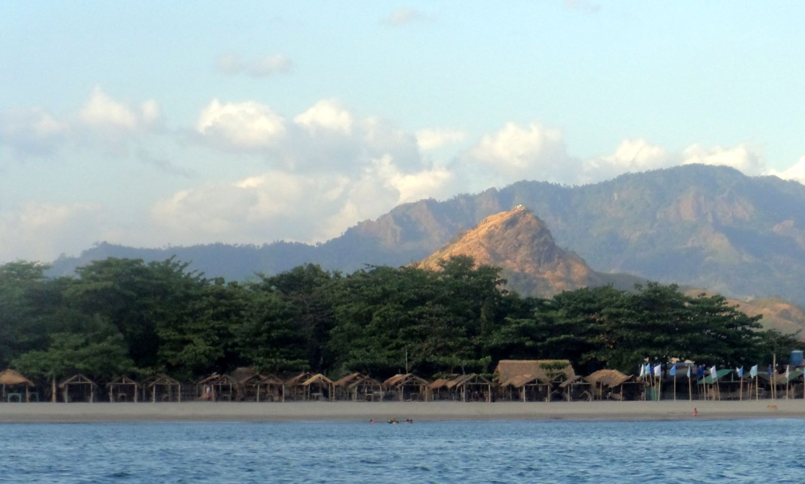 Sony Cyber-shot DSC-TF1 sample photo. Baloy beach photography