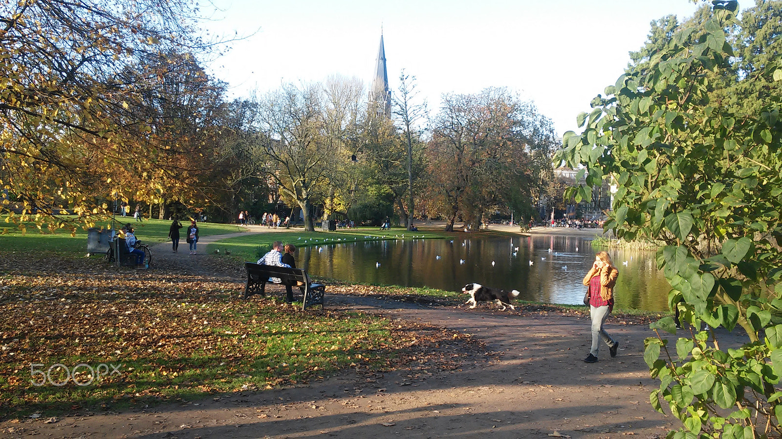 LG G2 MINI sample photo. Weekend afternoon in vondelpark photography
