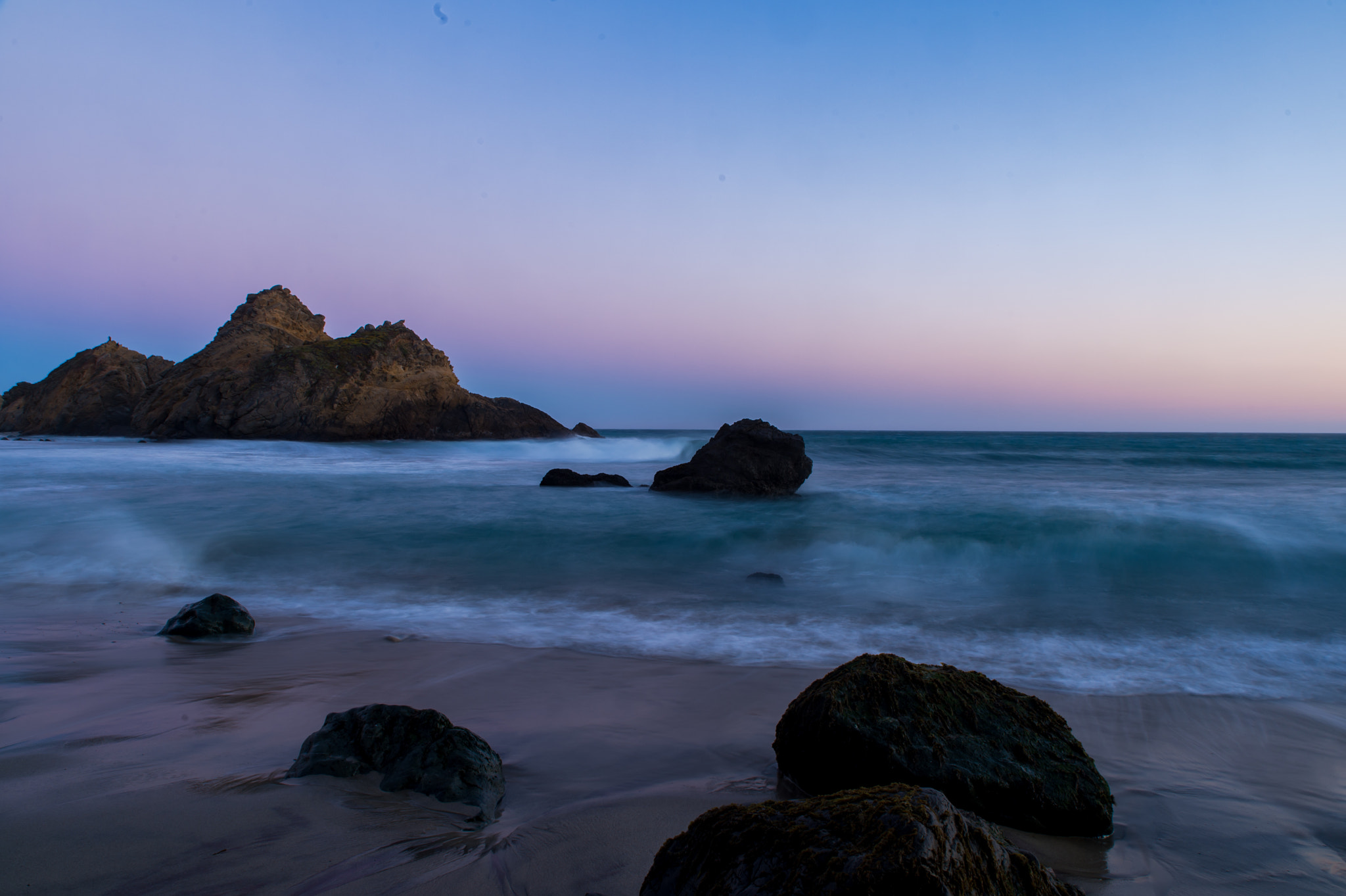 Nikon Df sample photo. Pfeiffer beach, big sur, ca photography
