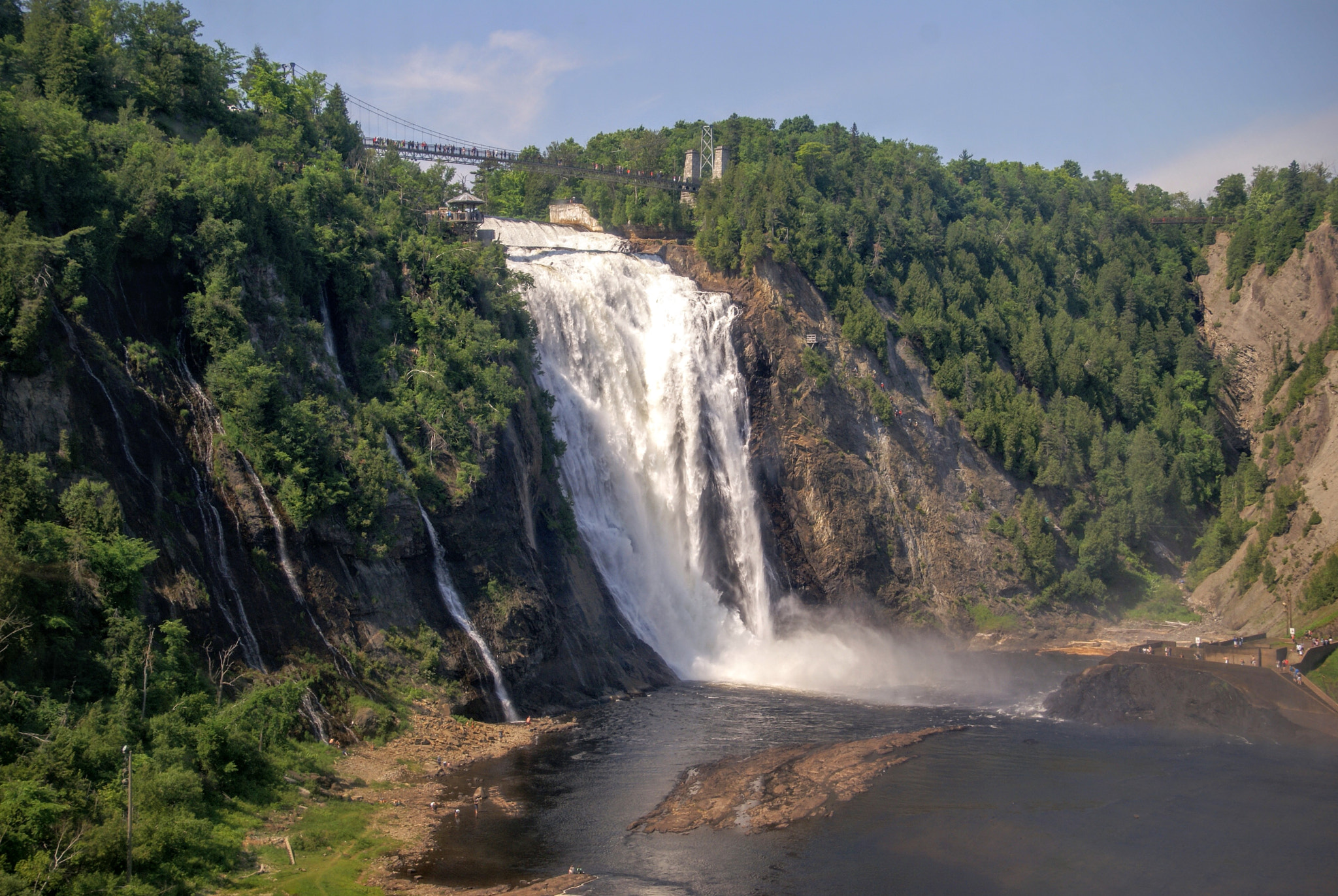 Sony Alpha DSLR-A100 sample photo. Chute - montmorency photography