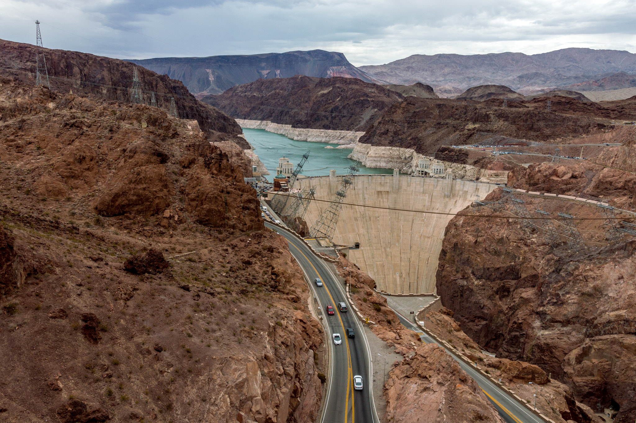 Nikon D3200 + Sigma 18-35mm F1.8 DC HSM Art sample photo. Hoover dam photography