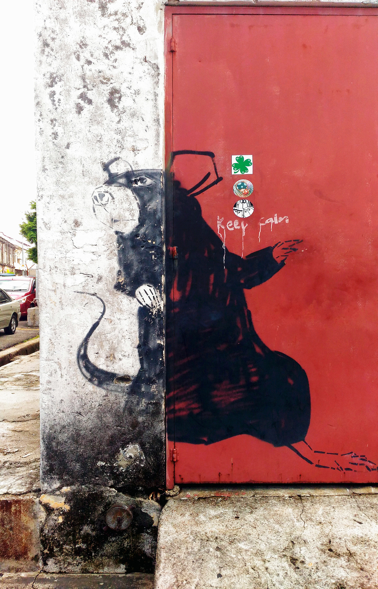 ASUS ZenFone Selfie (ZD551KL) sample photo. Street art in penang photography