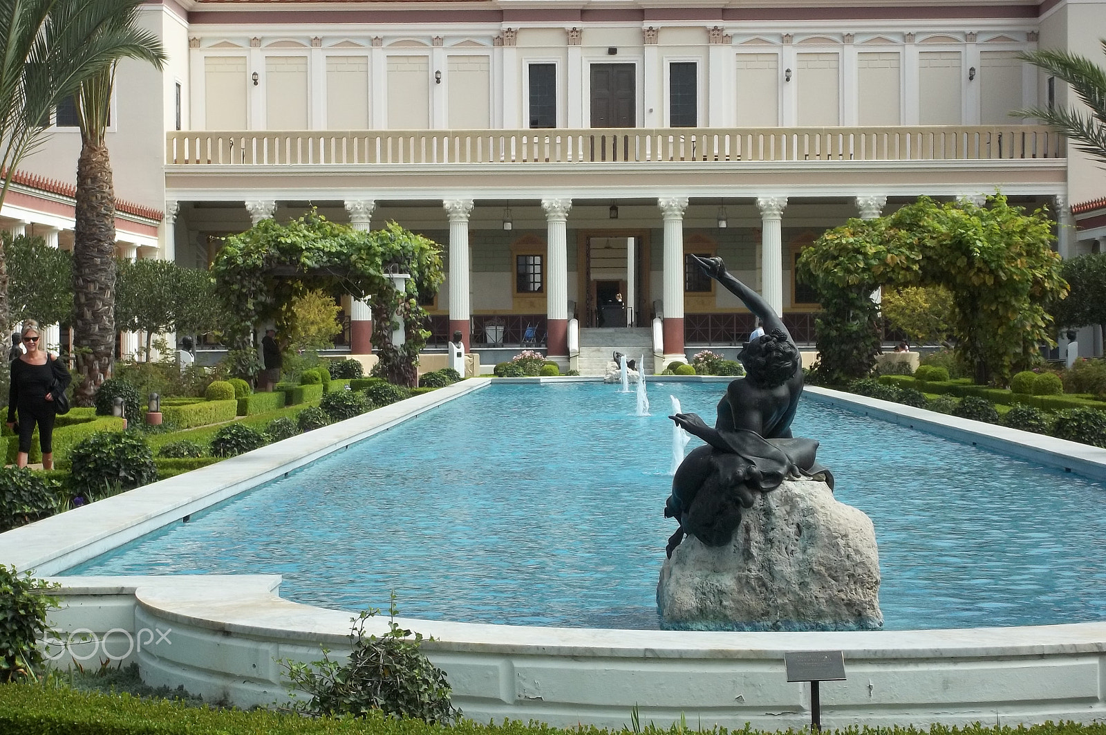 Kodak EASYSHARE M531 DIGITAL CAMERA sample photo. Getty villa, los angeles, ca photography