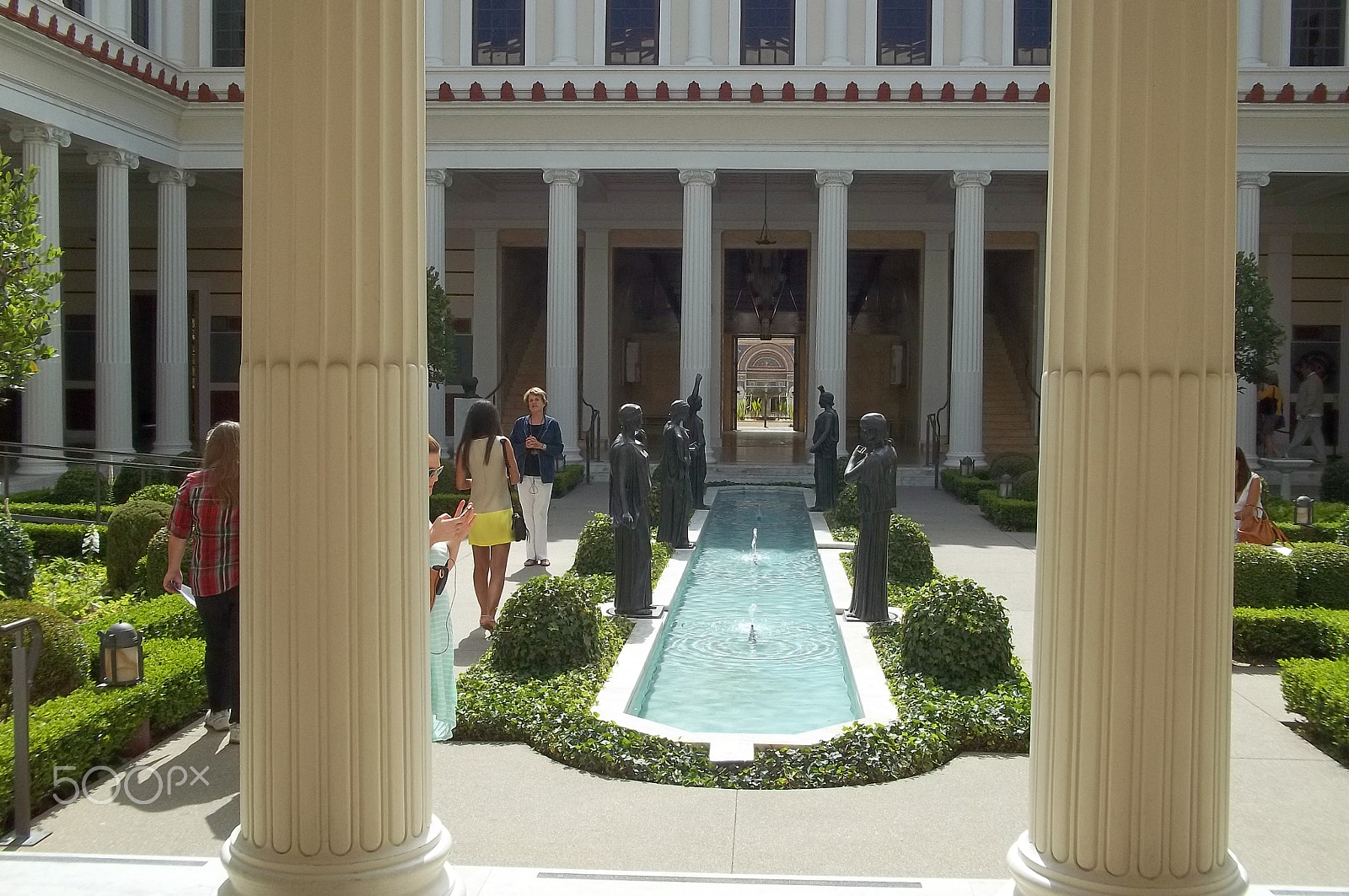 Kodak EASYSHARE M531 DIGITAL CAMERA sample photo. Getty villa, los angeles, ca photography