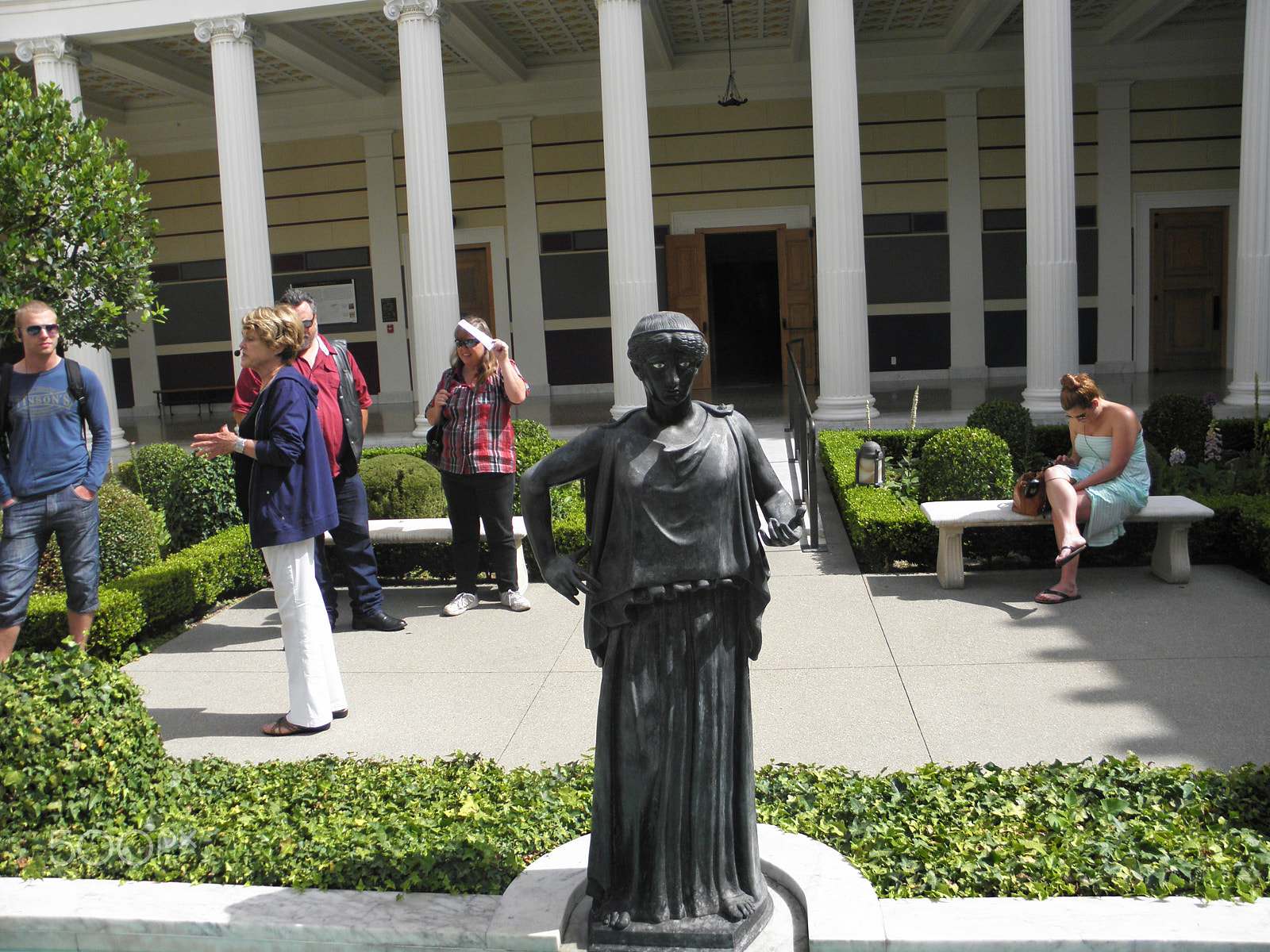 Olympus SP600UZ sample photo. Getty villa, los angeles, ca photography