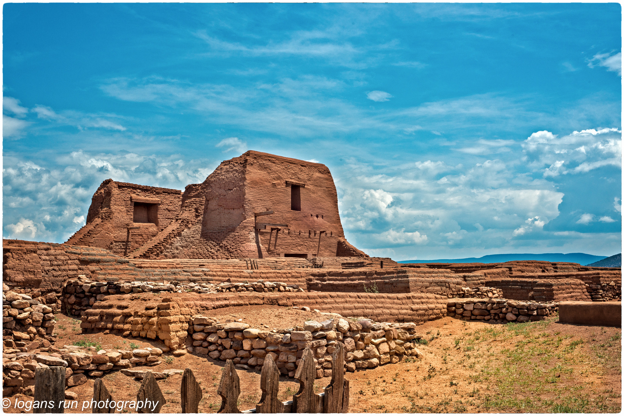 Nikon D800E + Nikon AF Nikkor 50mm F1.4D sample photo. Santa fe, pecos pueblo church ruins photography