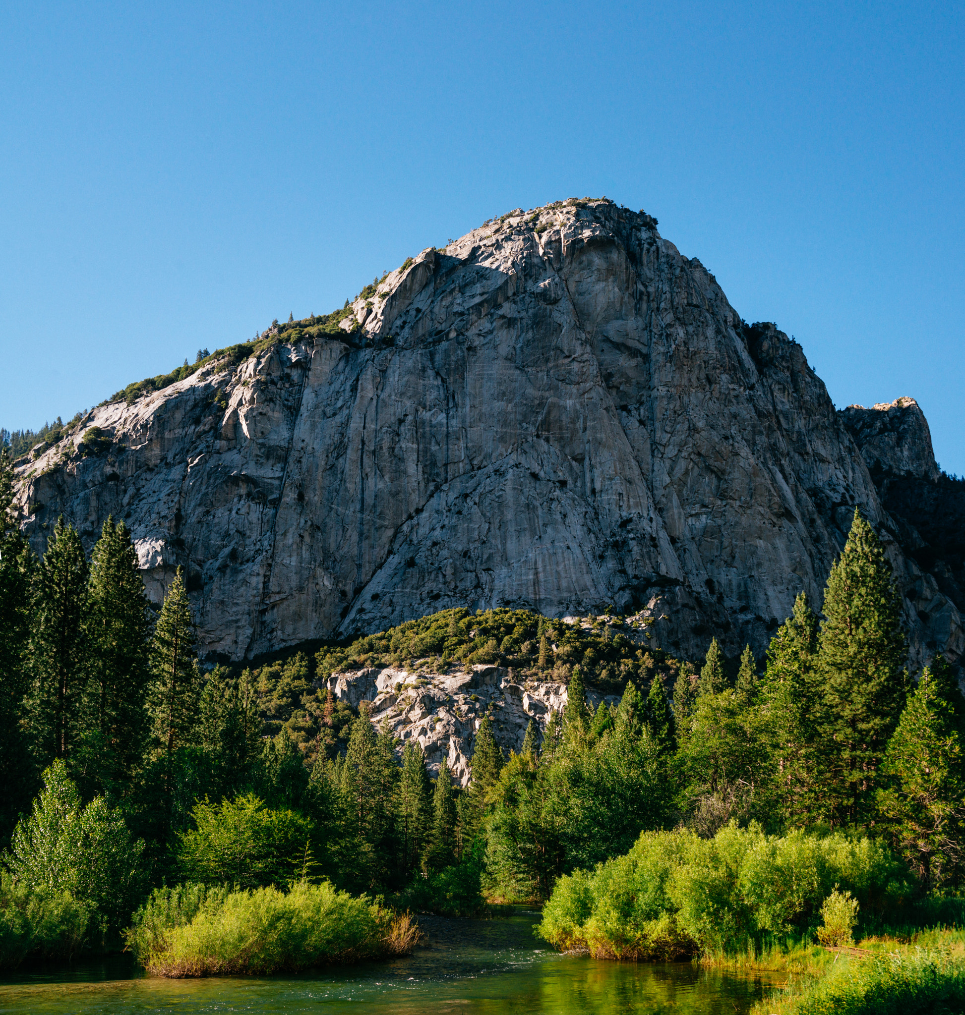 Nikon D800 + AF Zoom-Nikkor 35-70mm f/2.8 sample photo. North dome, kings canyon photography