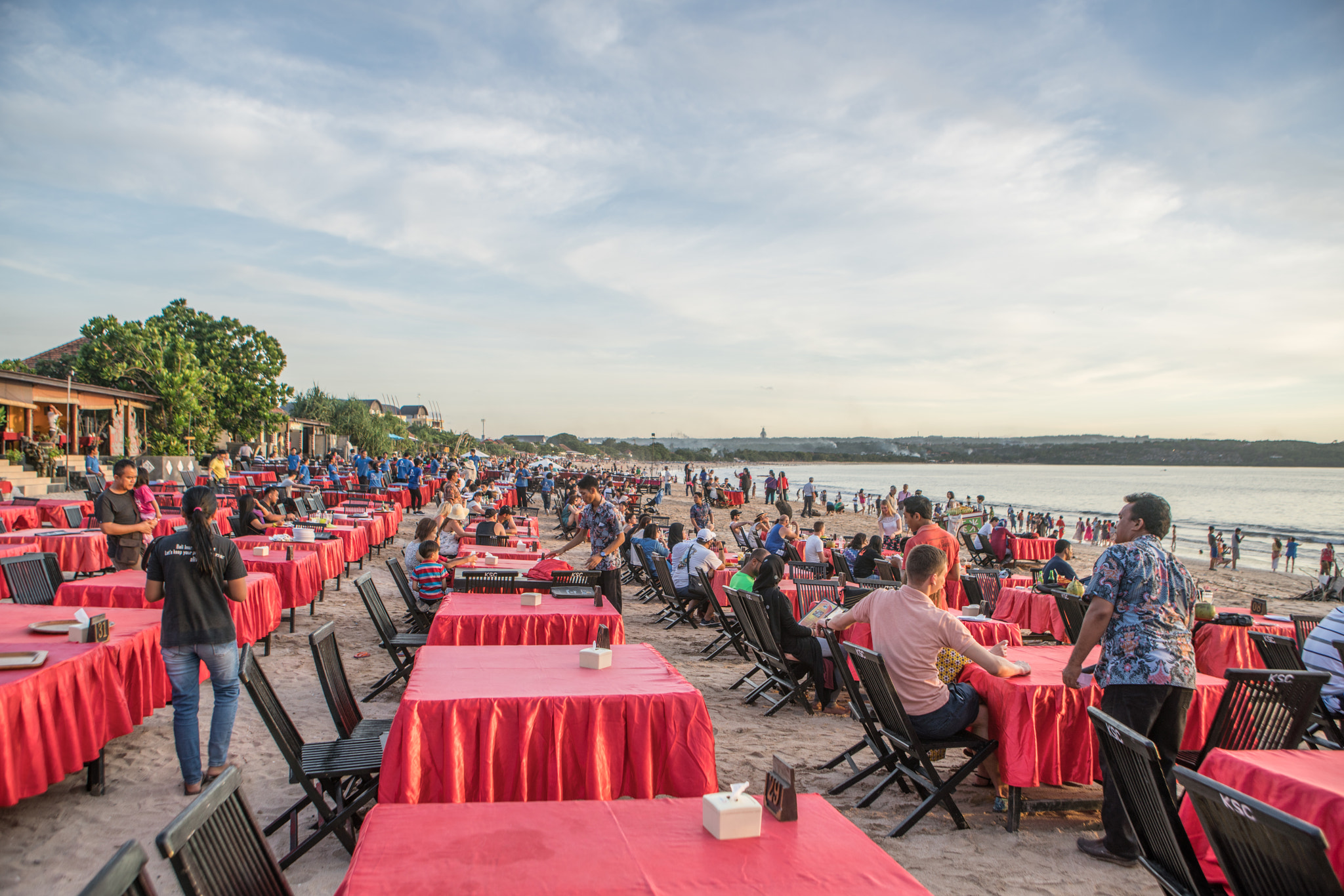 Sony a7R II + Canon EF 24-70mm F2.8L USM sample photo. Dinner in bali photography