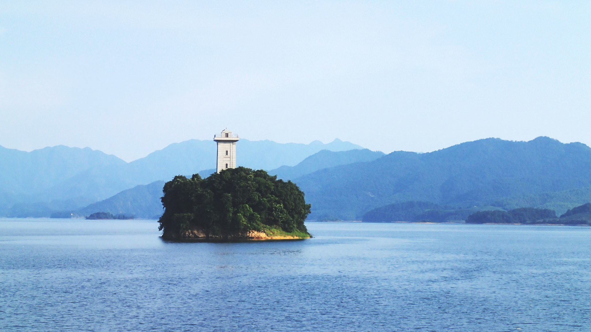 Olympus TG-1 sample photo. Quiandao lake photography