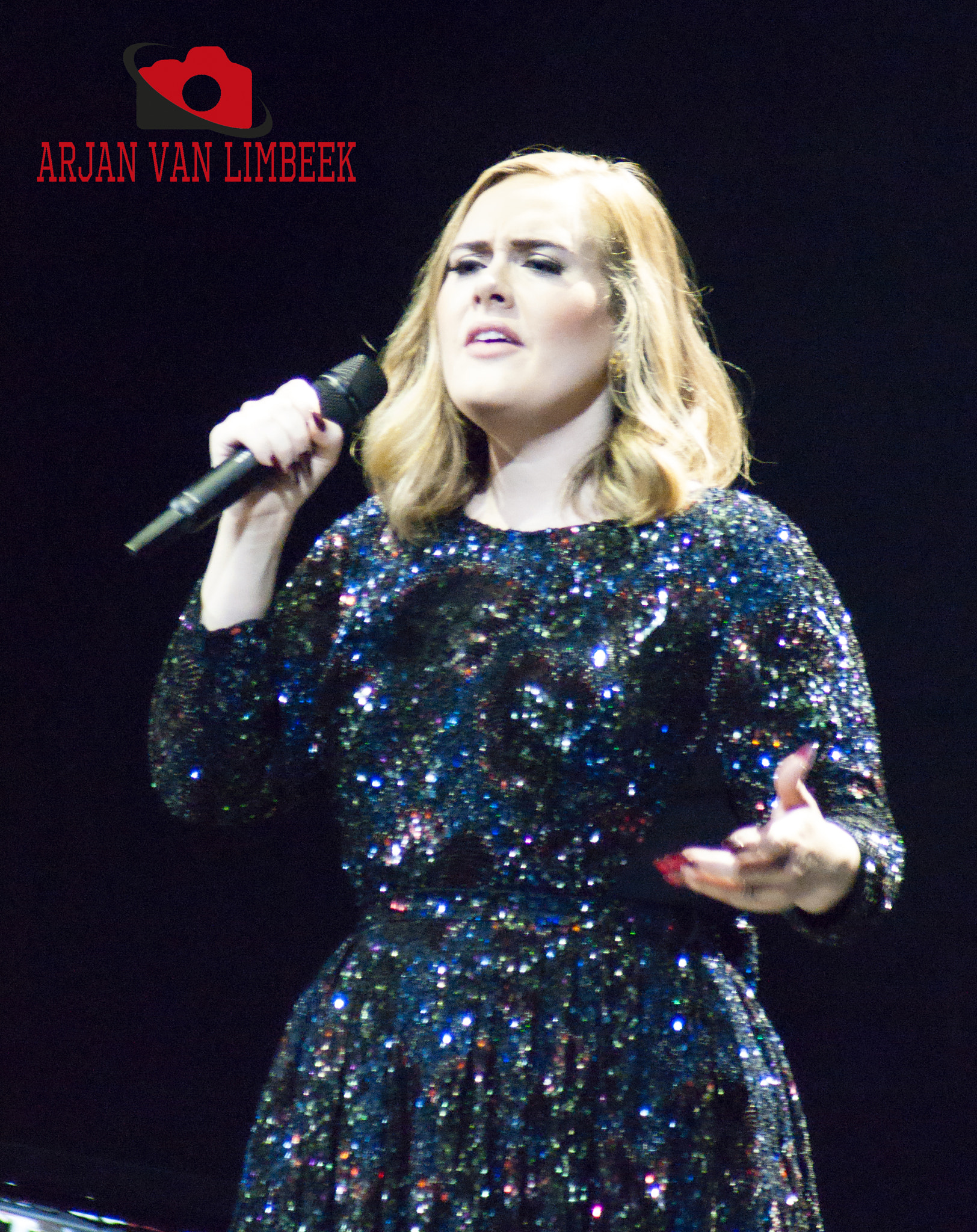Sony 75-300mm F4.5-5.6 sample photo. Adele in concert 9 photography