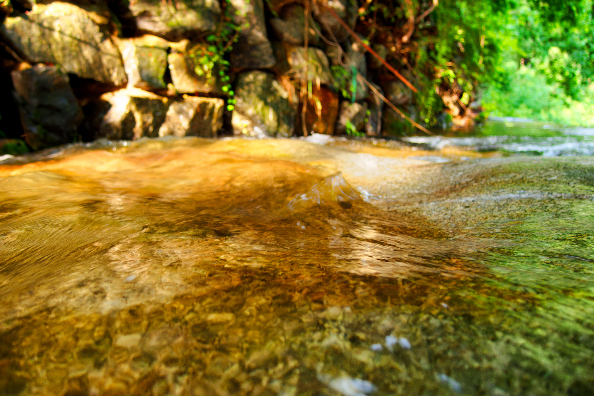 Olympus PEN E-P5 sample photo. Flowing water photography