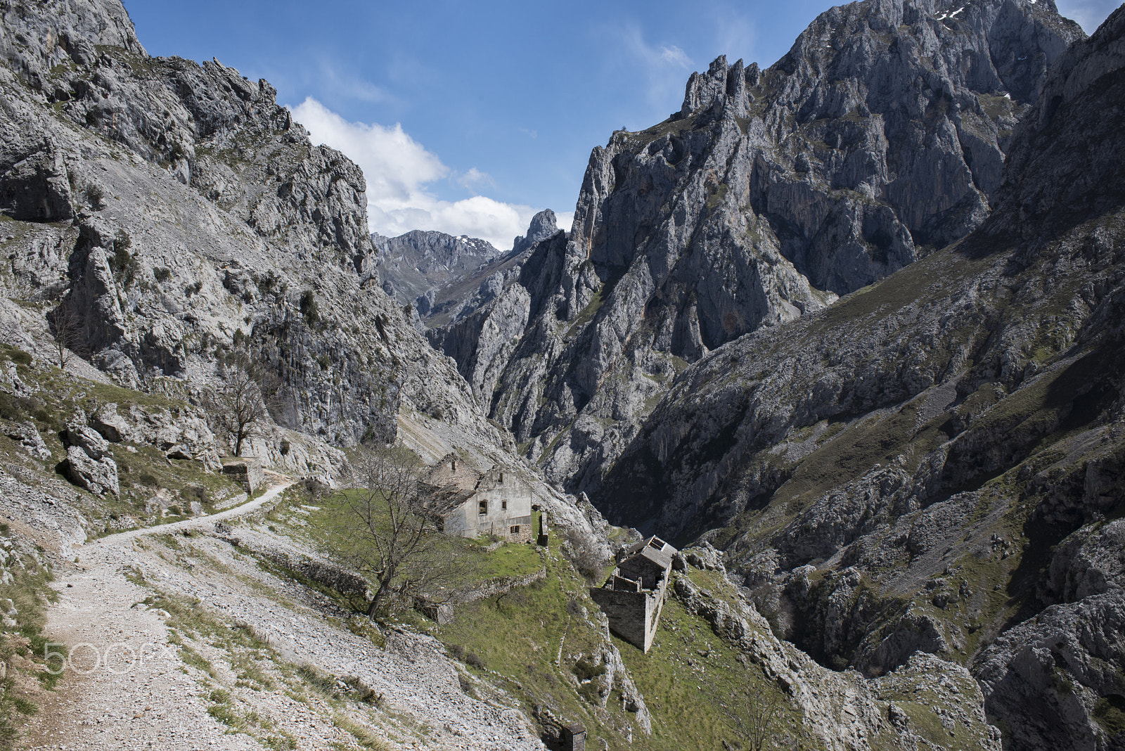 Nikon D810 + Nikon AF Nikkor 28mm F2.8D sample photo. Cares gorge, picos de europa, northern spain. photography