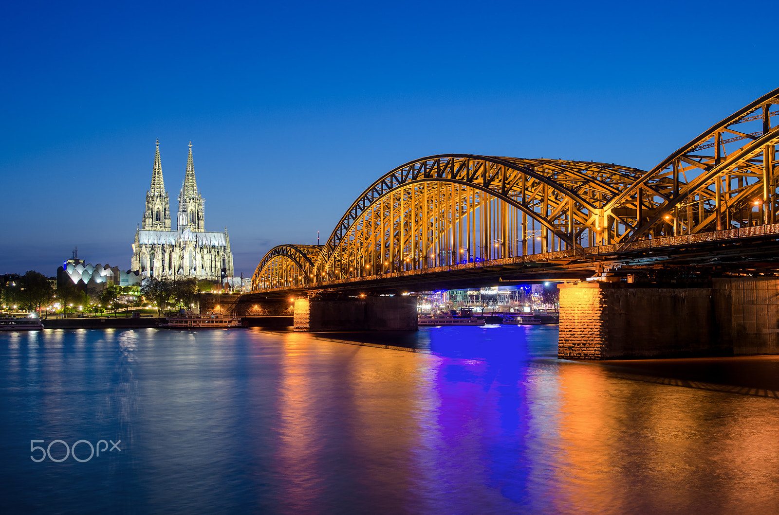 Nikon AF-S Nikkor 14-24mm F2.8G ED sample photo. Cologne cathedral and hohenzollern bridge, cologne, germany. photography