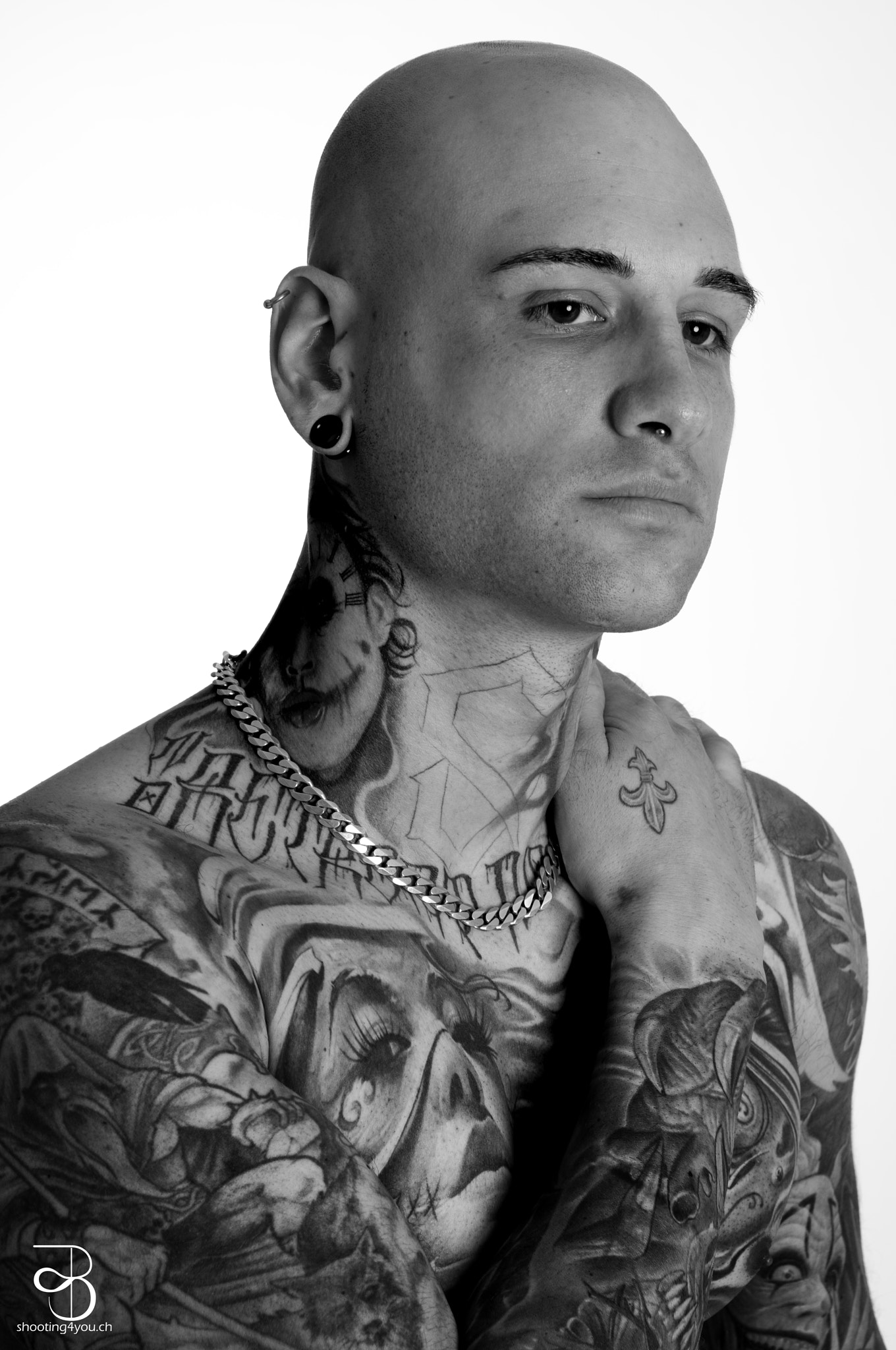 Nikon D300S + Nikon AF-S Nikkor 50mm F1.4G sample photo. #inked guy ii photography