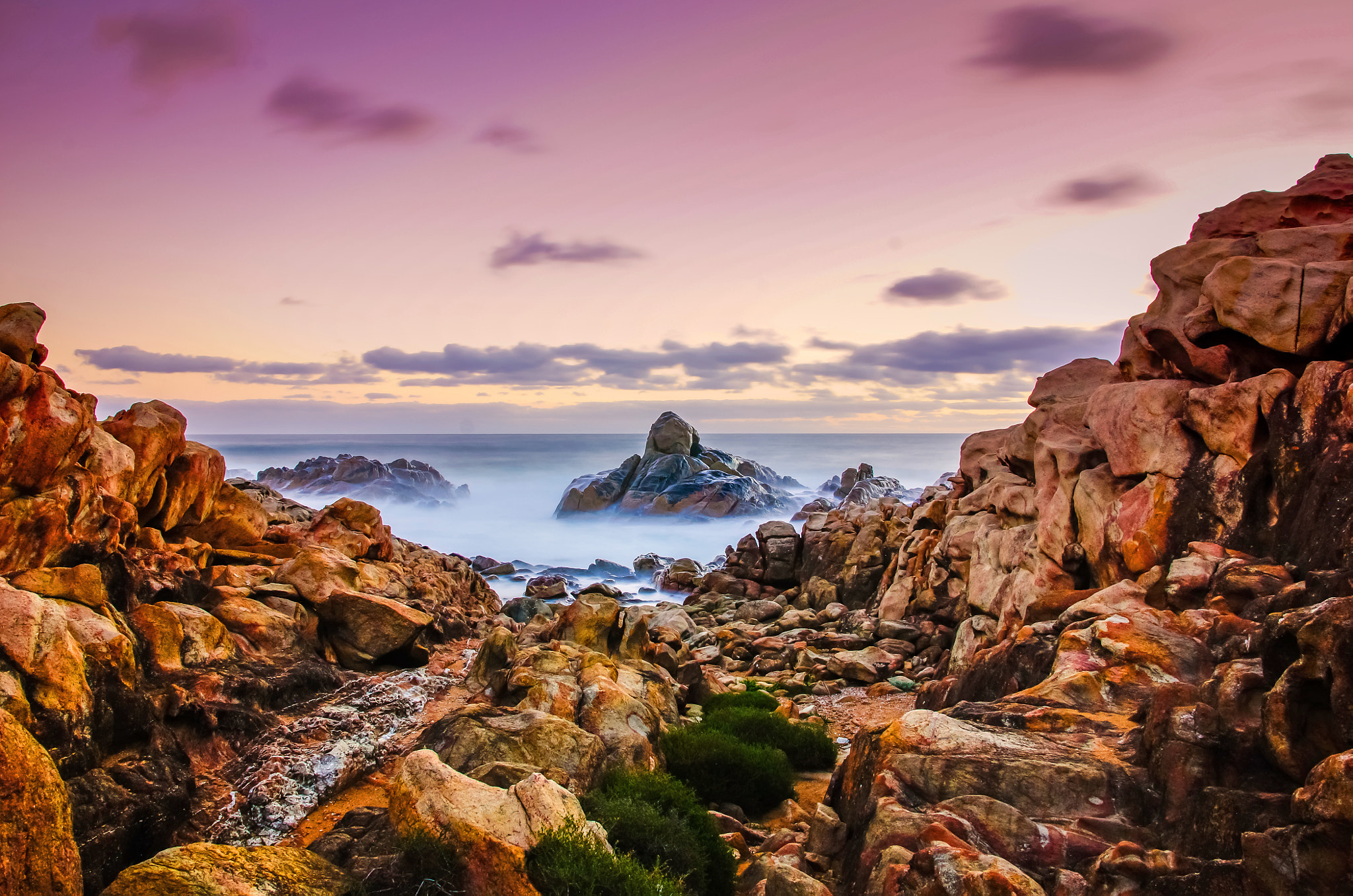 Sigma 17-70mm F2.8-4 DC Macro HSM sample photo. Winter sunset at canal rocks, yallingup photography