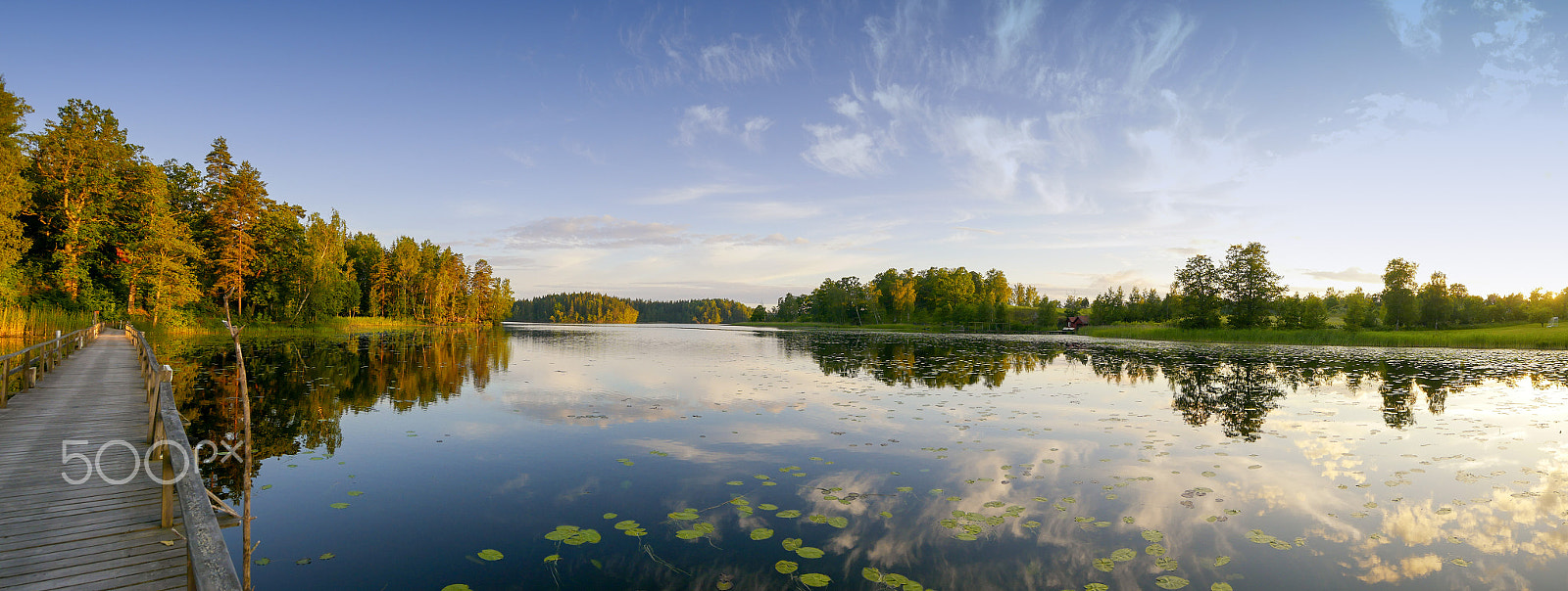 Panasonic Lumix DMC-G7 + OLYMPUS M.9-18mm F4.0-5.6 sample photo. Evening at the lake photography