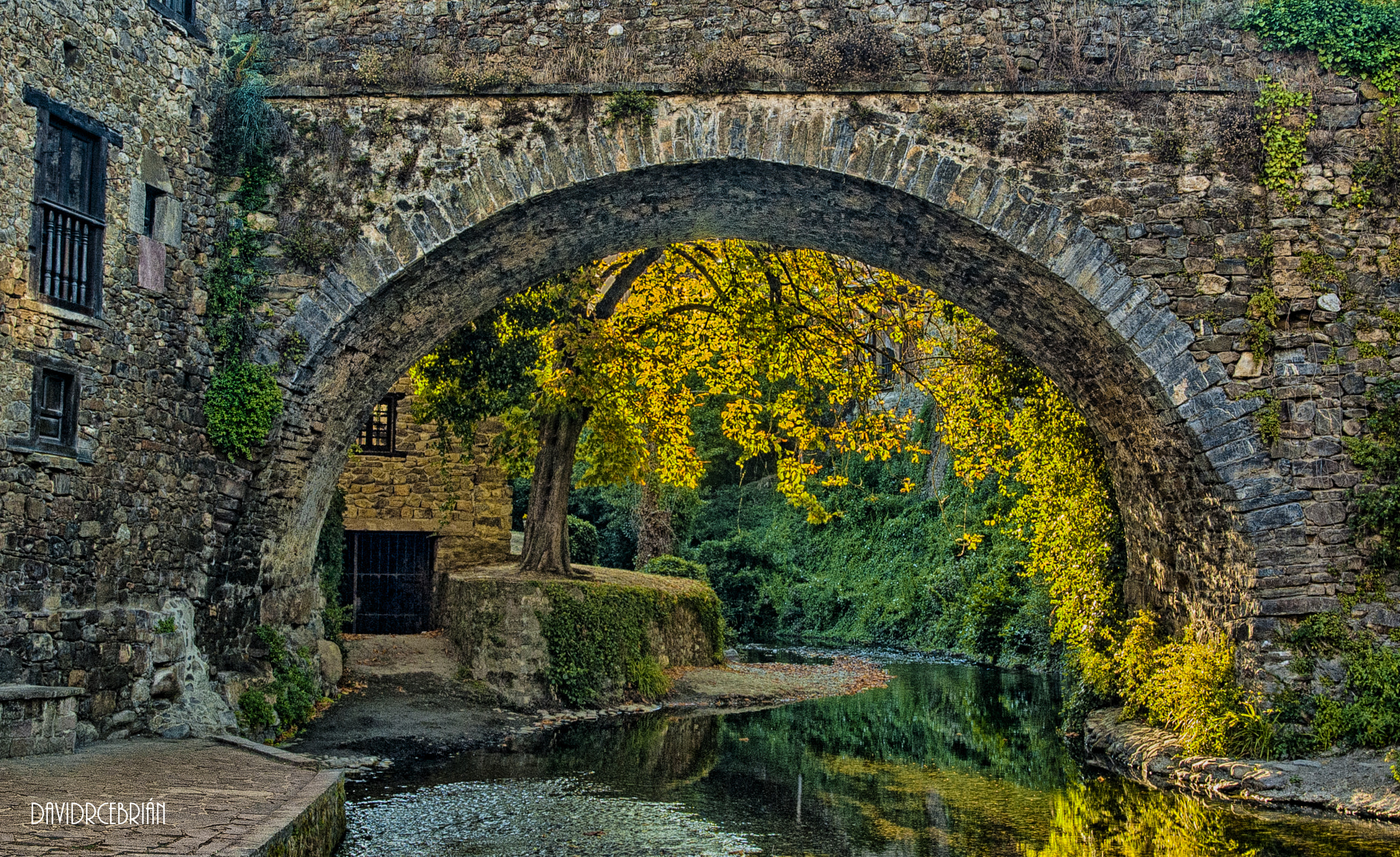 Nikon D70s + AF Zoom-Nikkor 28-80mm f/3.3-5.6G sample photo. A fairy bridge in potes (cantabria) photography