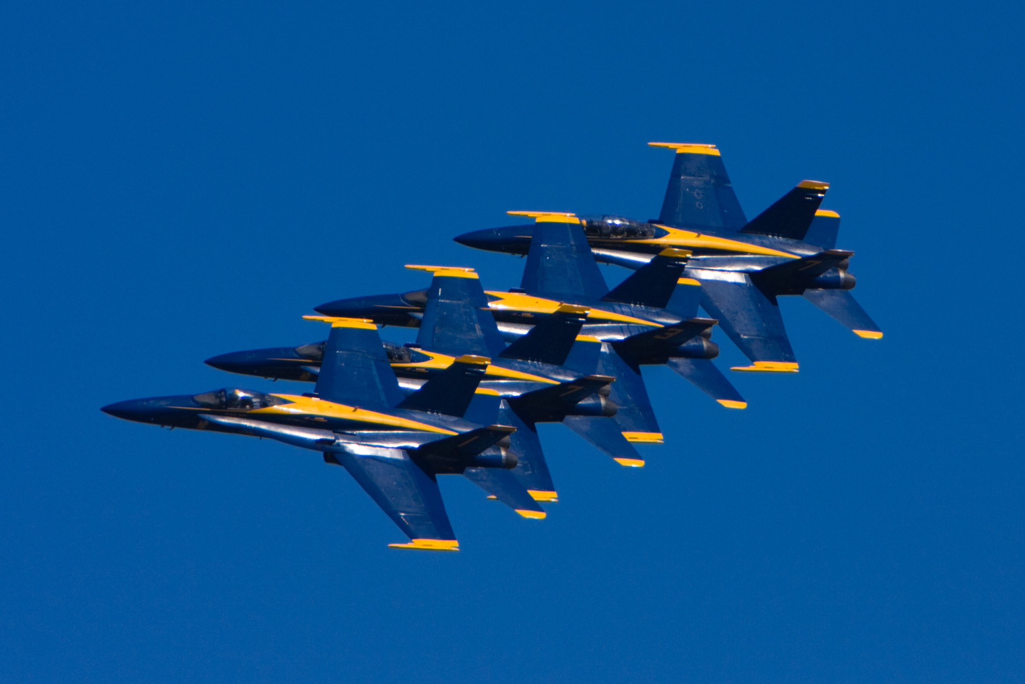 Canon EOS 40D + Canon EF 70-200mm F2.8L IS USM sample photo. Blue angels photography