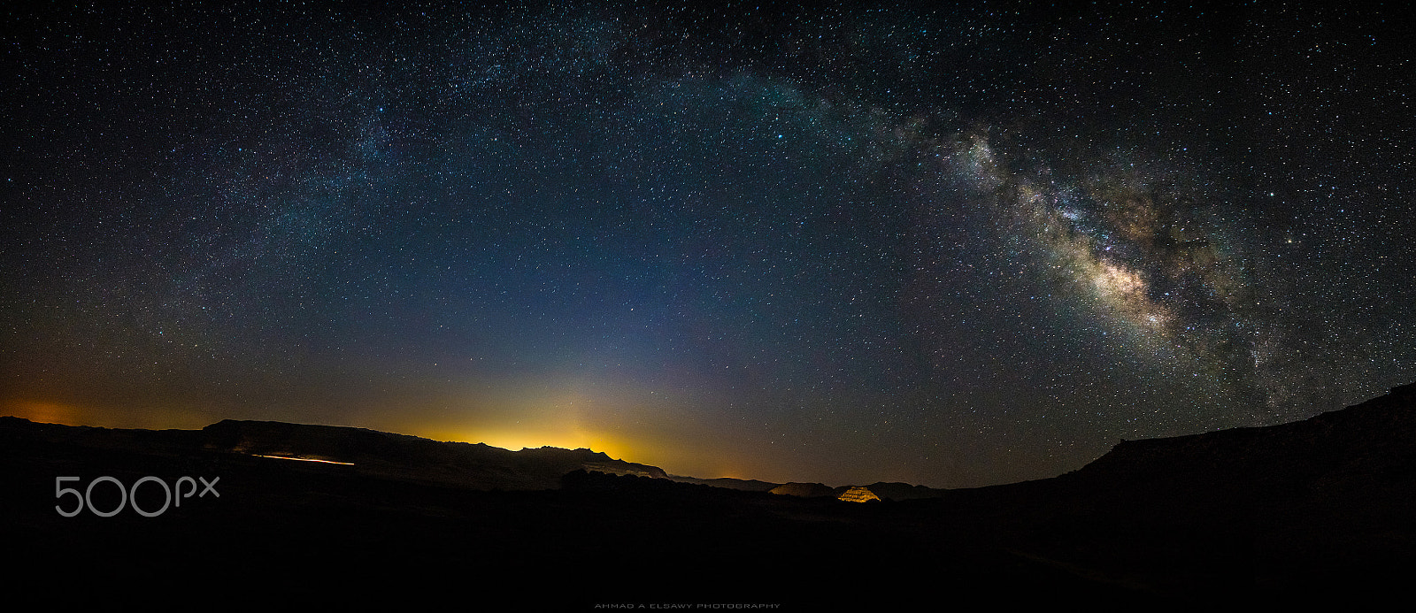 Sony a99 II + Sony Vario-Sonnar T* DT 16-80mm F3.5-4.5 ZA sample photo. Milky way panorama photography