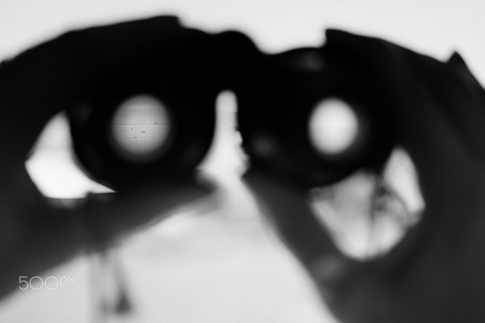 Canon EF-S 60mm F2.8 Macro USM sample photo. Plymouth sound through binoculars photography