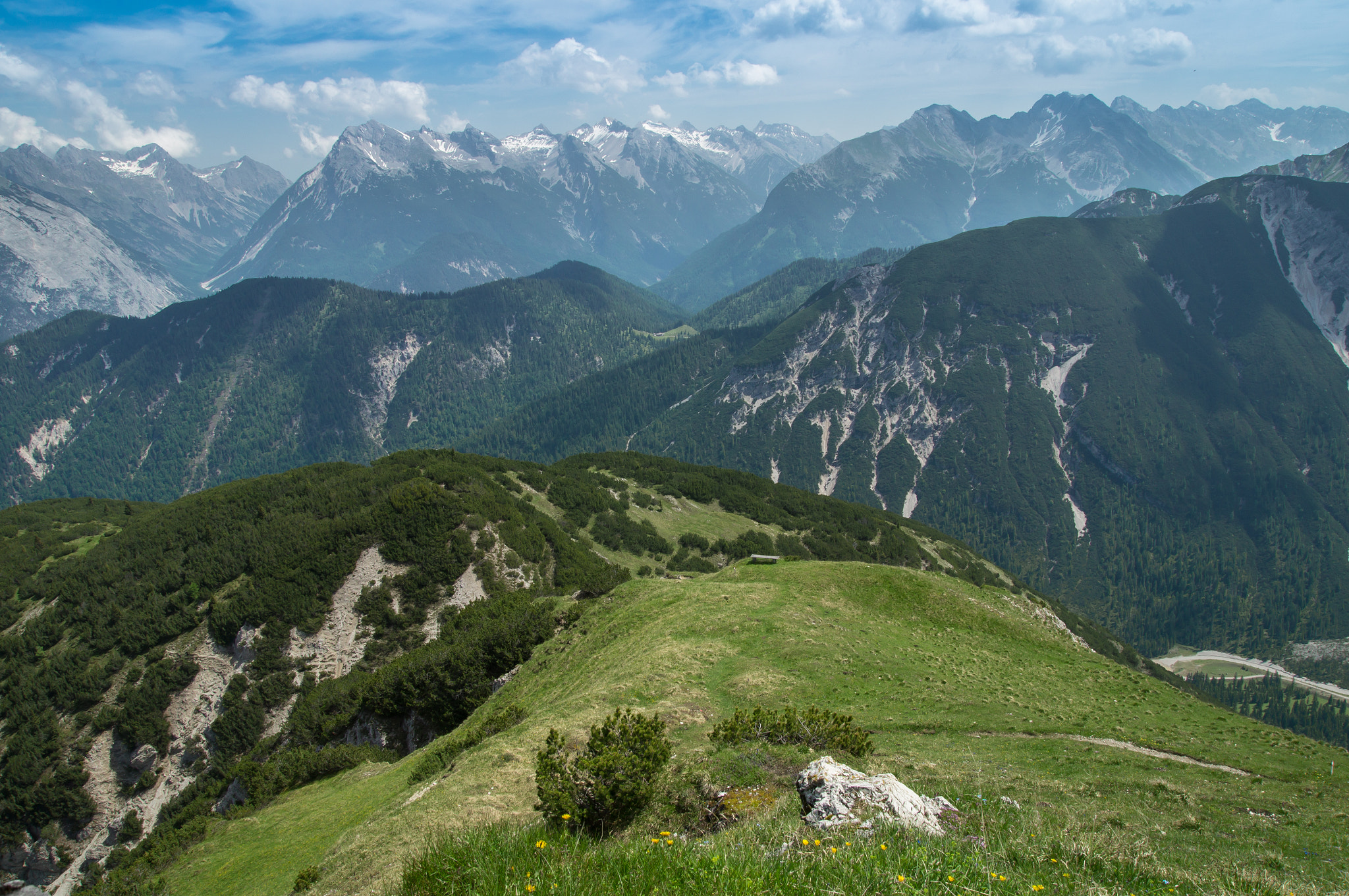 Sony SLT-A57 sample photo. Seefelder spitze, austria photography