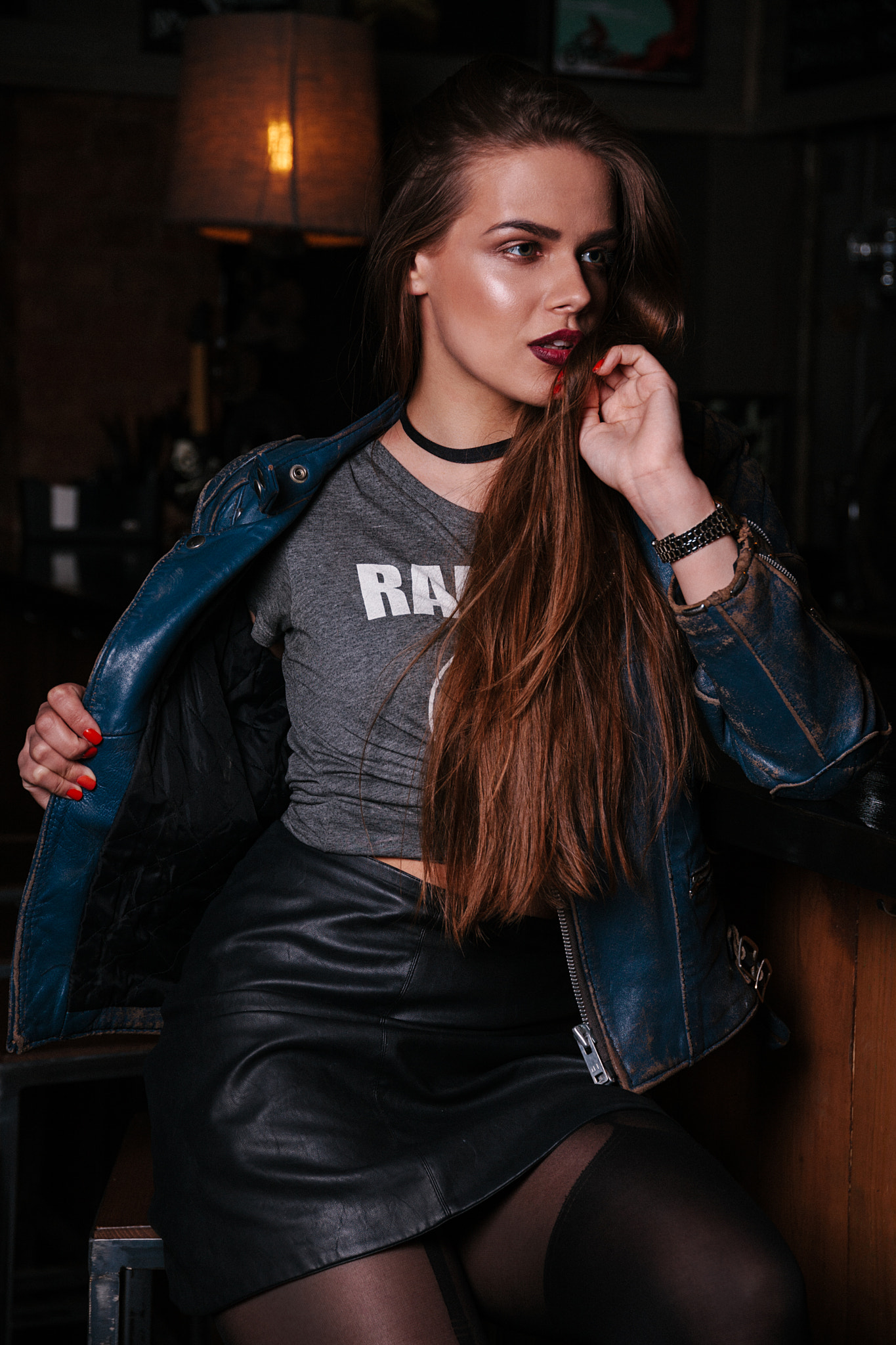 Sigma 24-105mm f/4 DG OS HSM | A sample photo. Black bike bar alena photography
