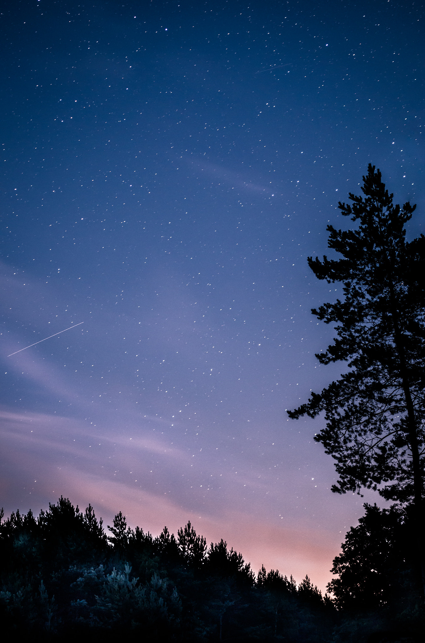 Pentax K-50 + A Series Lens sample photo. Night starry sky photography