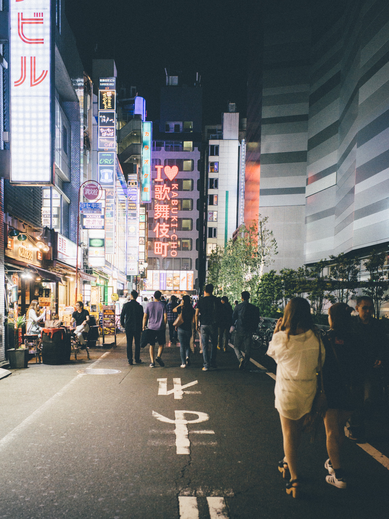 Nikon D800E + Nikon AF-S Nikkor 35mm F1.4G sample photo. Kabuki-cho photography