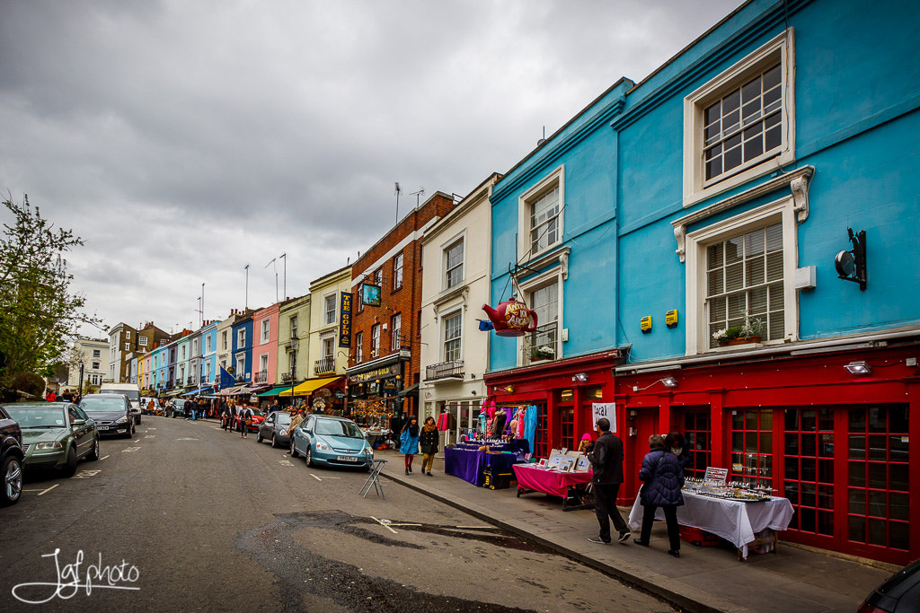 Canon EOS 50D + Canon EF-S 10-18mm F4.5–5.6 IS STM sample photo. Portobello road photography