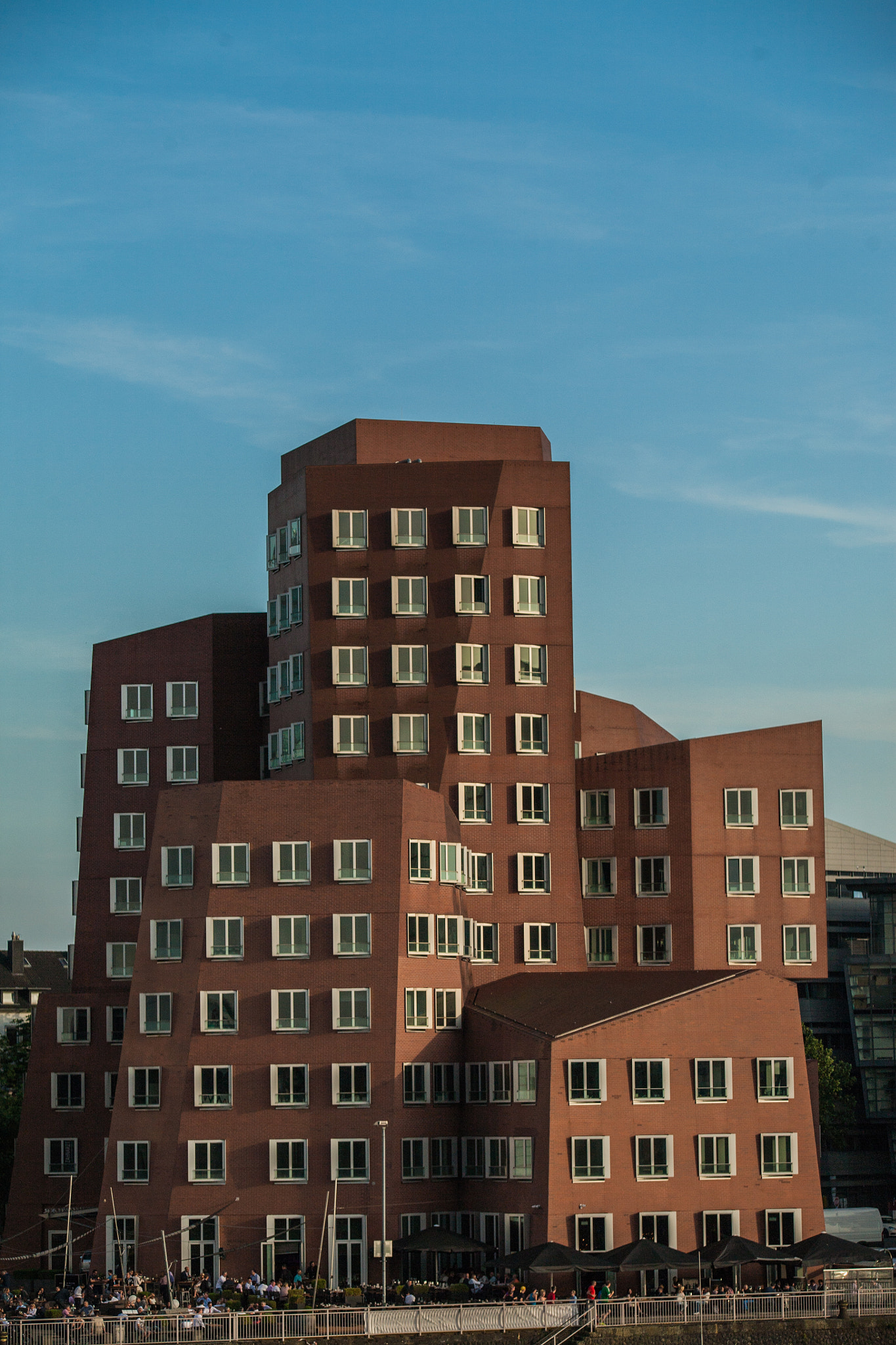 Canon EOS 5D sample photo. Gehry building photography