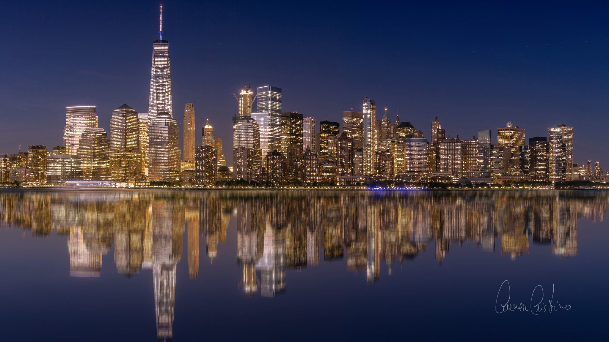 Canon EF 24-105mm F3.5-5.6 IS STM sample photo. Manhattan night photography