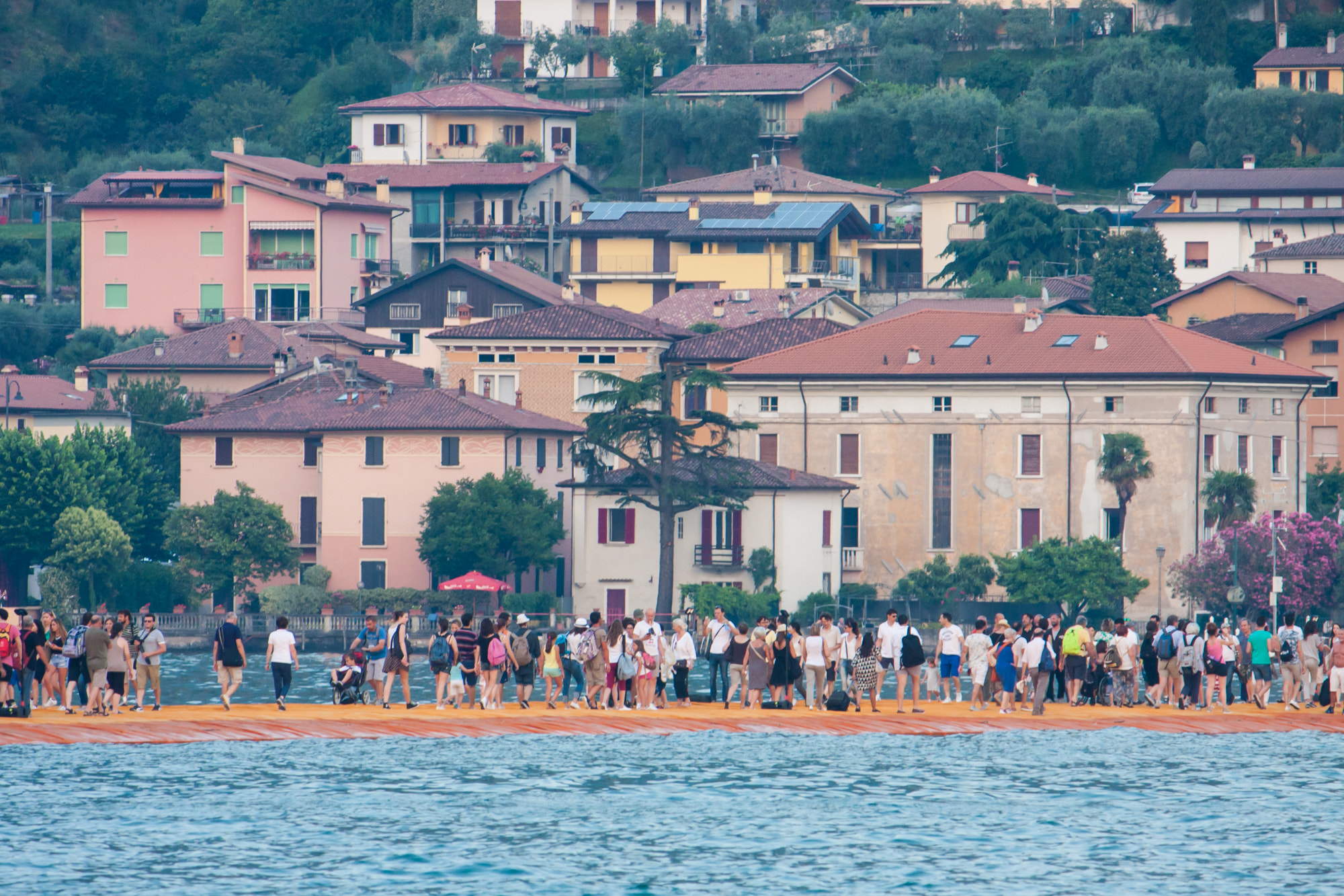 Canon EF-S 55-250mm F4-5.6 IS sample photo. The floating piers photography