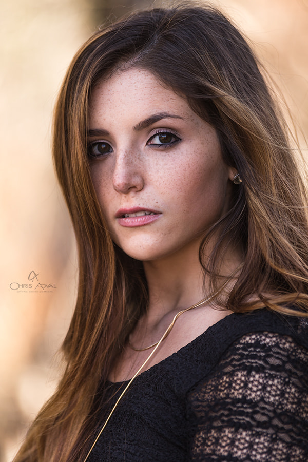 Tamron SP AF 70-200mm F2.8 Di LD (IF) MACRO sample photo. Outside headshot w/ lauren photography