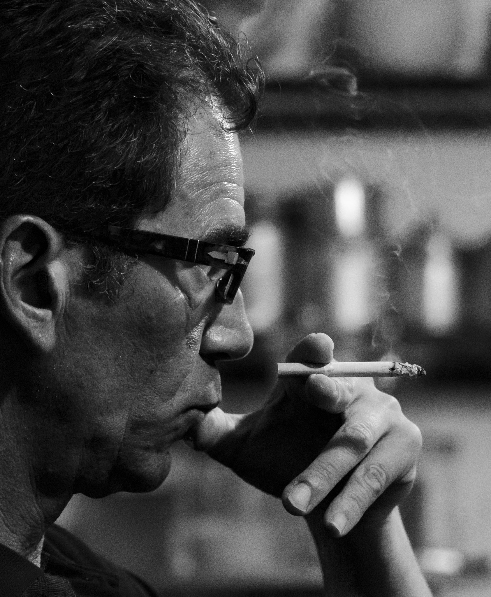 Nikon D5100 + AF Nikkor 70-210mm f/4-5.6 sample photo. Thinker photography