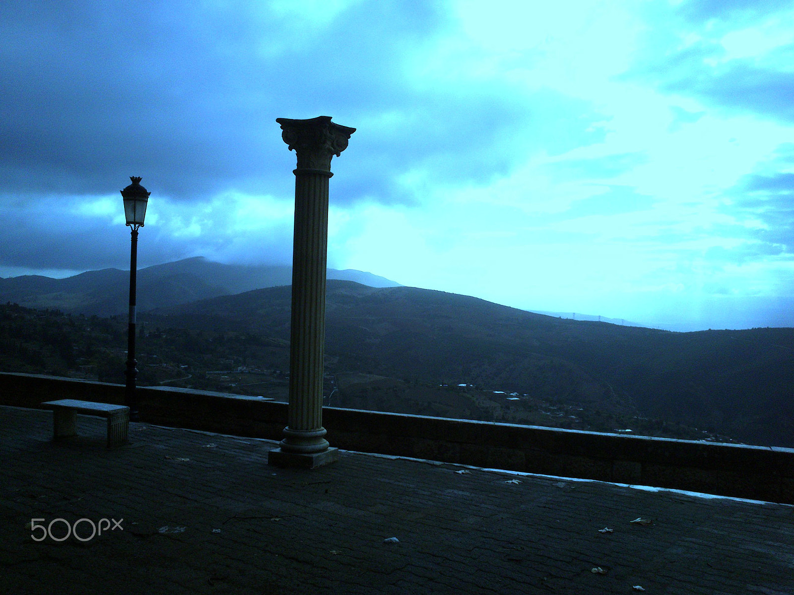 Sony Xperia U sample photo. Matin bleu photography