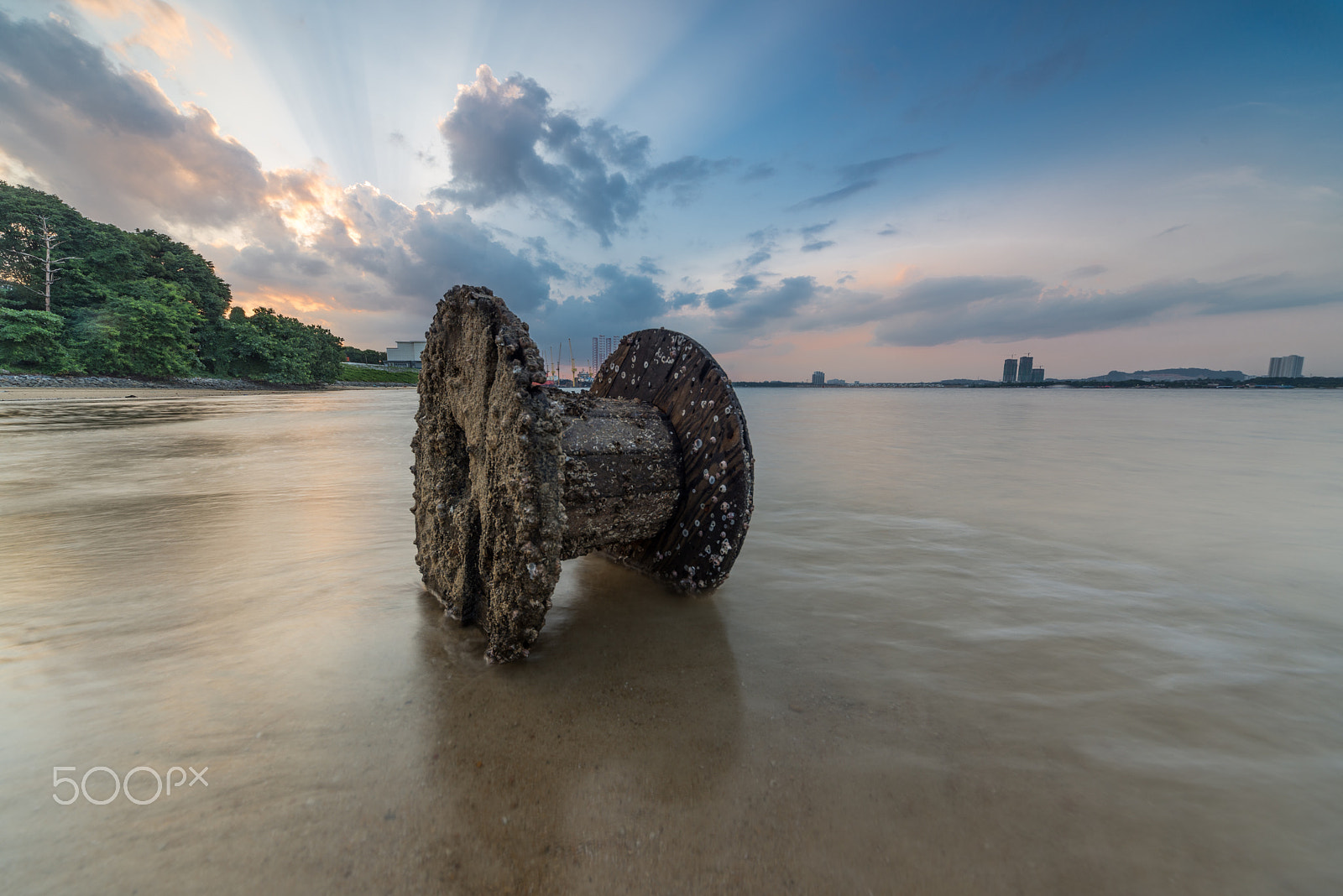 Nikon D600 + Sigma 12-24mm F4.5-5.6 EX DG Aspherical HSM sample photo. Sambawang beach singapore photography