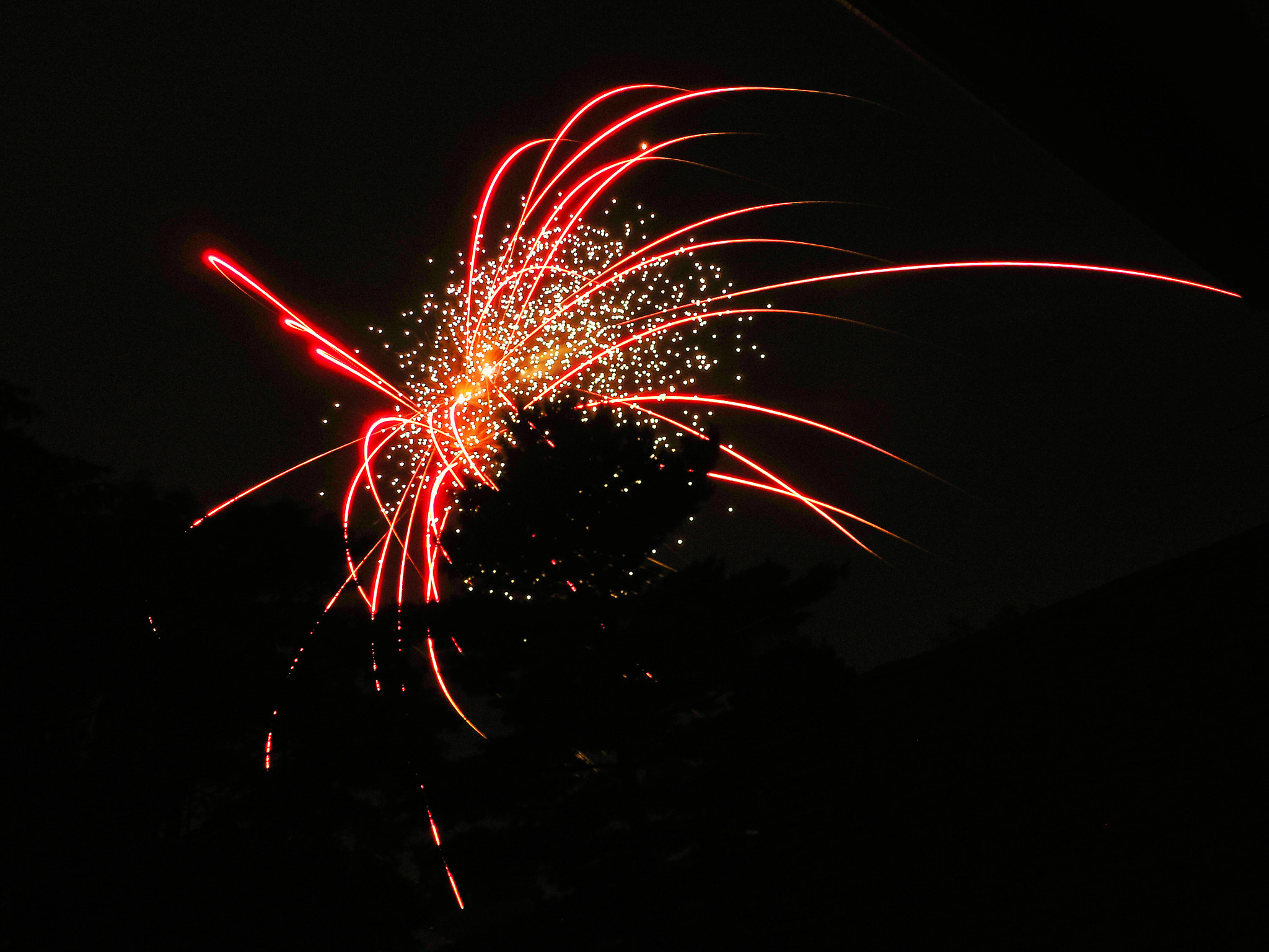 Nikon Coolpix L610 sample photo. Fireworks photography