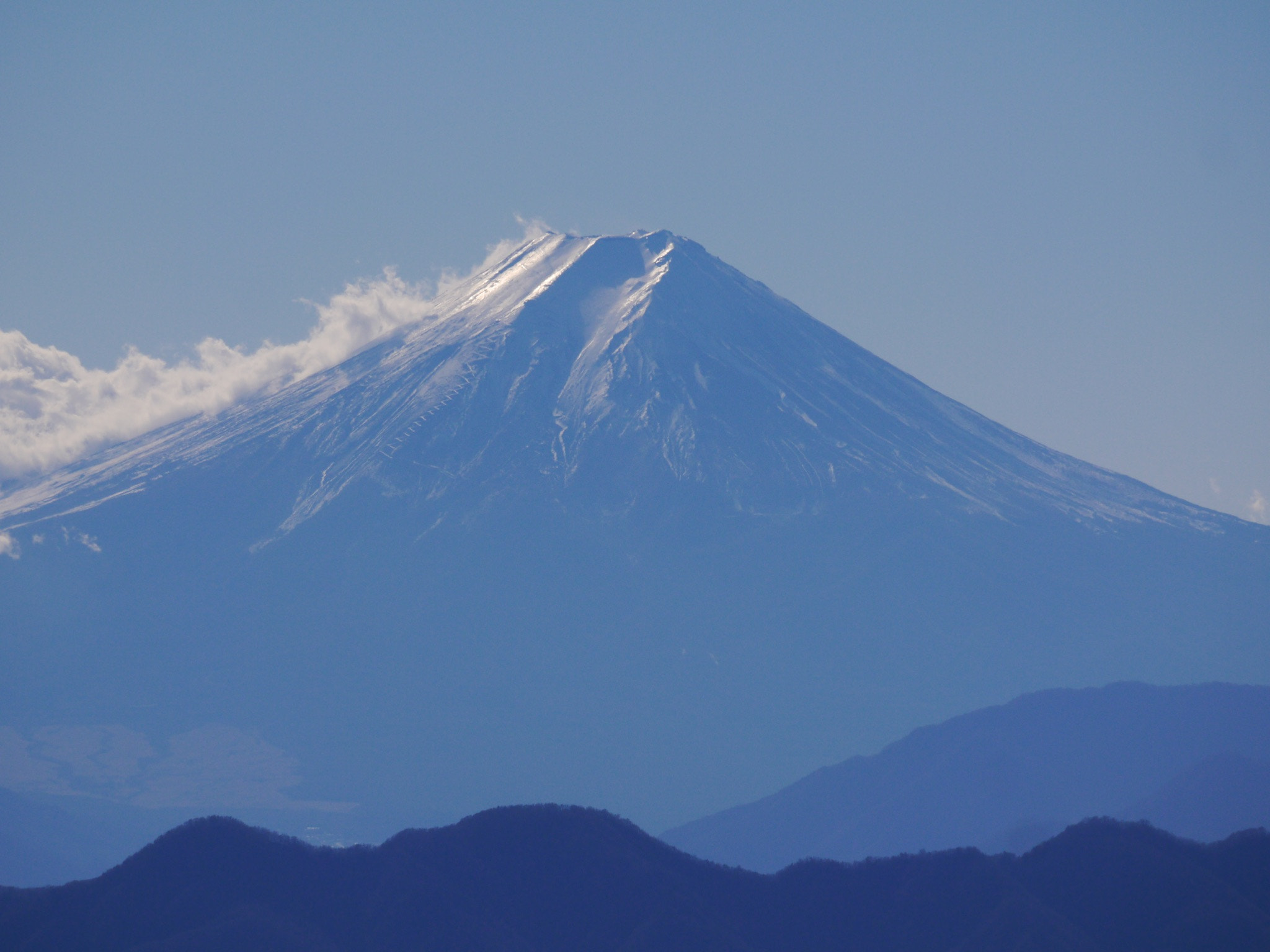 Panasonic Lumix DMC-GF5 sample photo. Mt. fuji photography