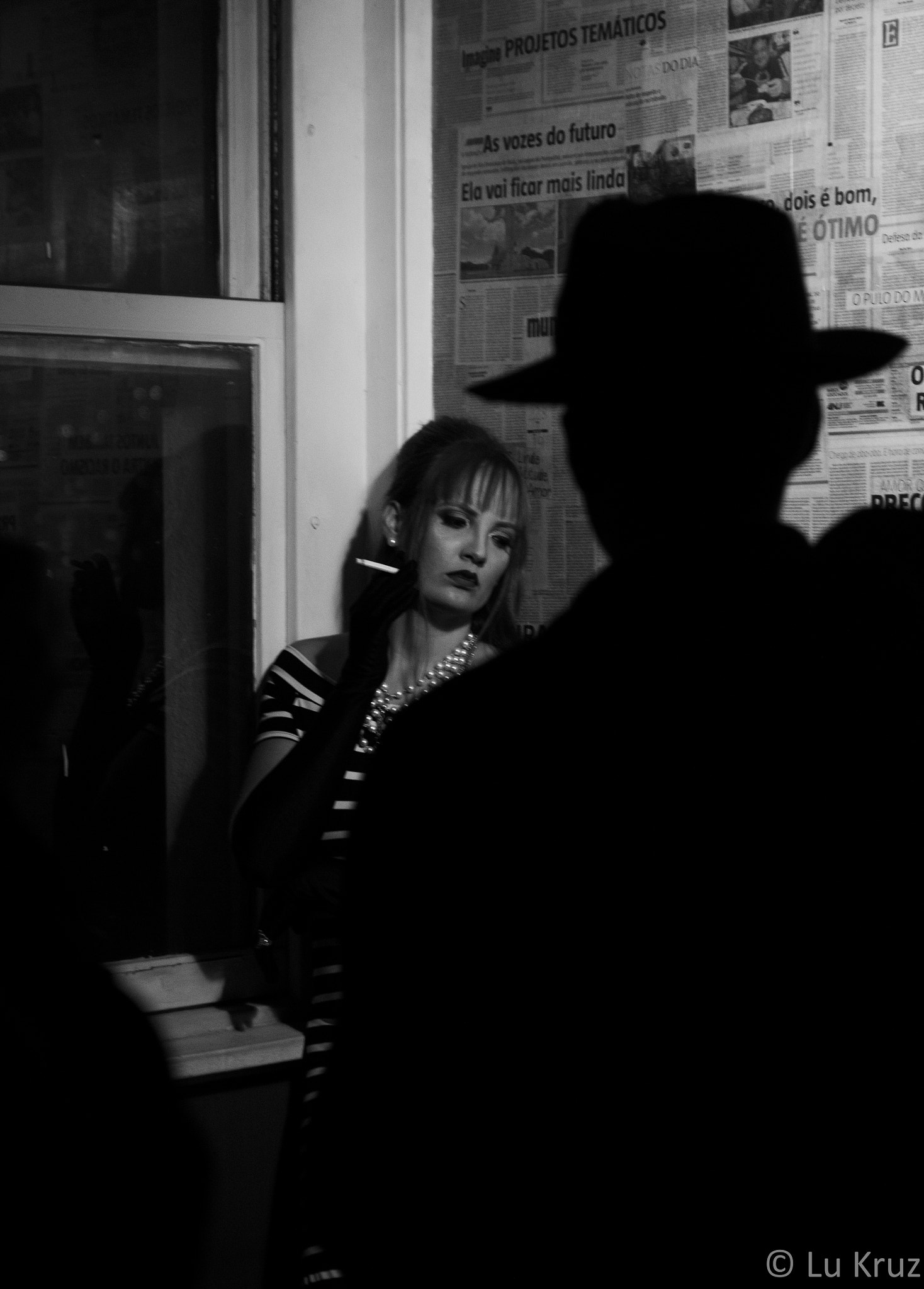 Sigma 18-50mm f/2.8 Macro sample photo. Film noir photography